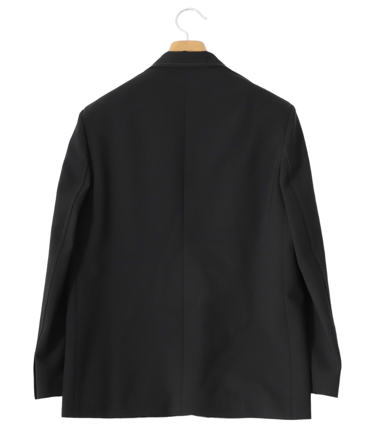 MARNI マルニ　ショートジャケット　丸襟ジャケット　38　ブラック MARNI マルニ 先染め ブラック デニムジャケット JUJU0049S0