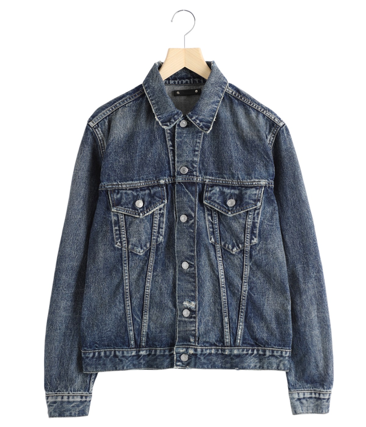 knuthmarf デニム ジャケット インディゴ Mサイズ クヌースマーフ denim over shirt jacket(unisex)/indigo | KNUTH MARF