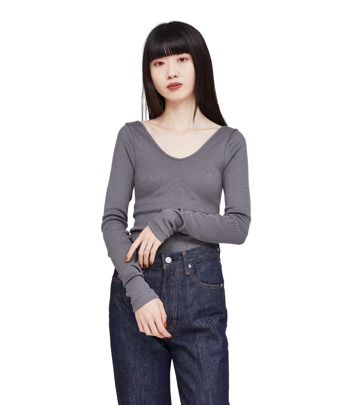売れ筋商品|||グロリアバンデービルト カットソー トップス レディース Plus Size Amanda Shirt Marine Navy Stripe 送料無料】 グロリアバンデービルト レディース シャツ トップス