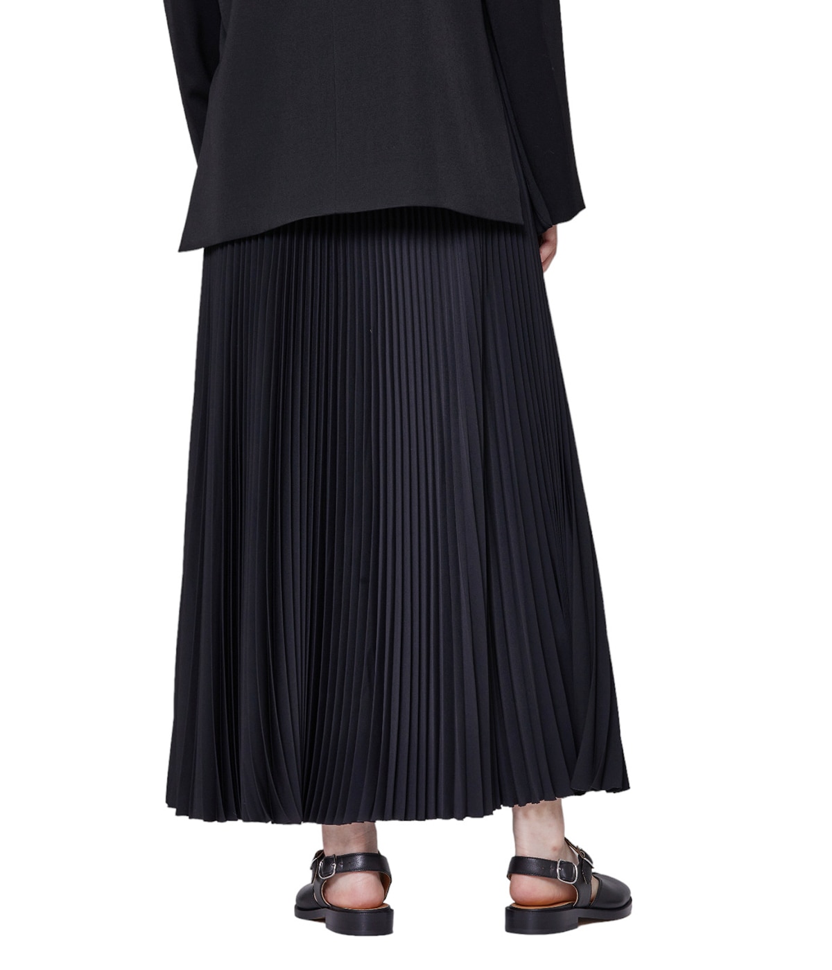 レディース】Satin Pleats Skirt | Graphpaper(グラフペーパー