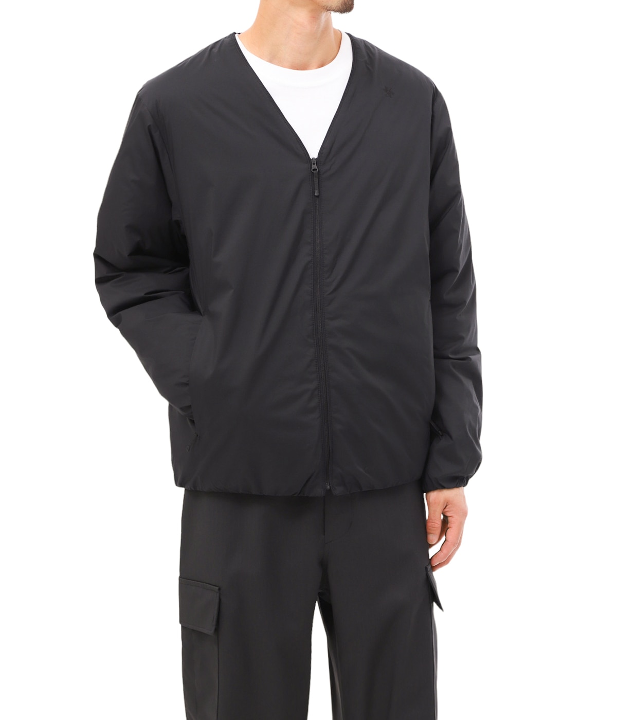 V-neck Zip Down Cardigan | Goldwin(ゴールドウイン