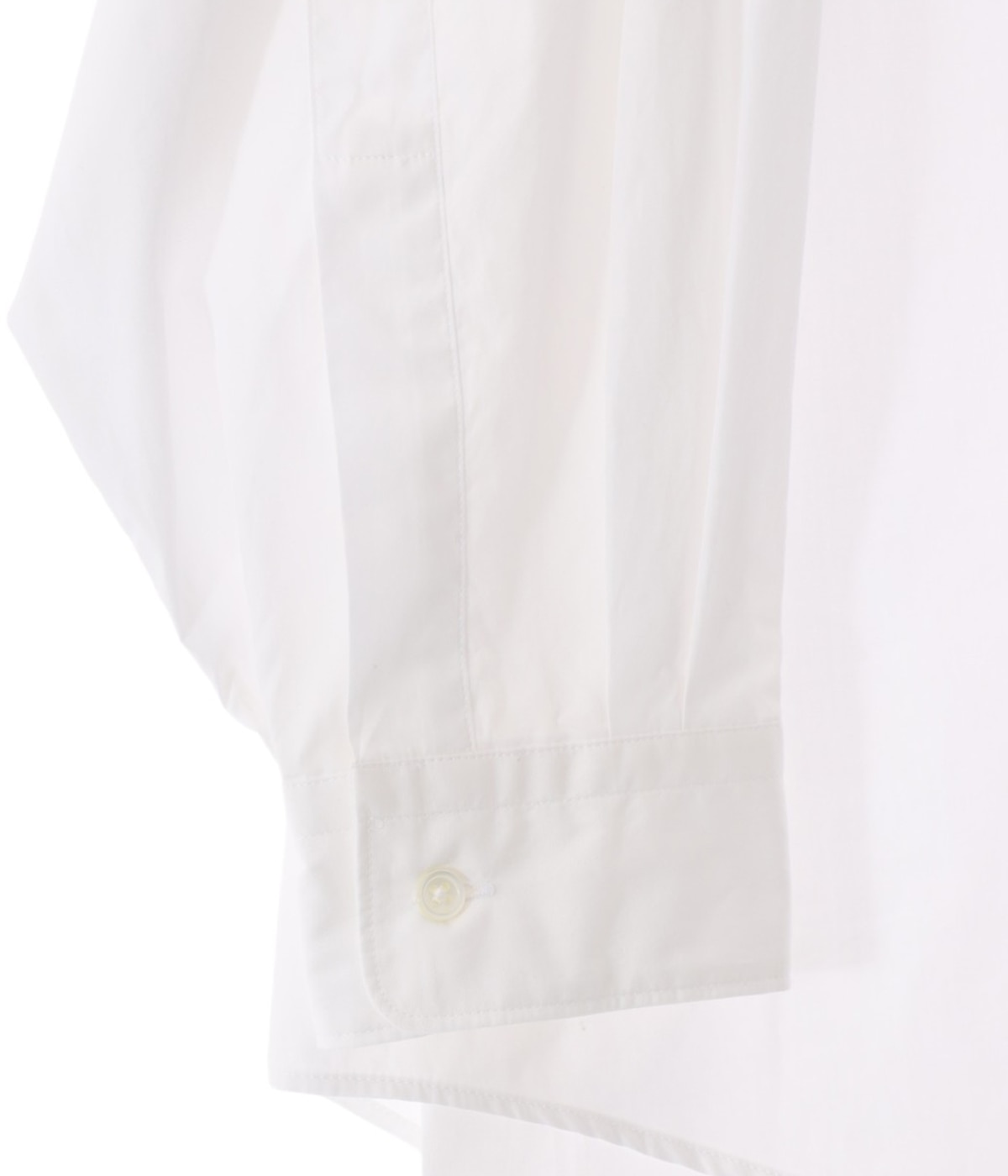 Graphpaper ホワイト 長袖シャツ レディース】Broad L/S Oversized Regular Collar Shirt