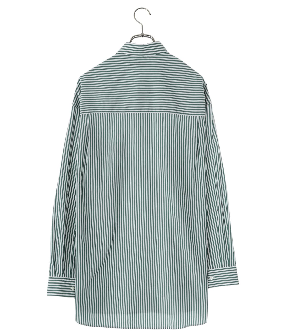 Graphpaper ストライプシャツ Graphpaper (グラフペーパー) Broad L/S Oversized Regular