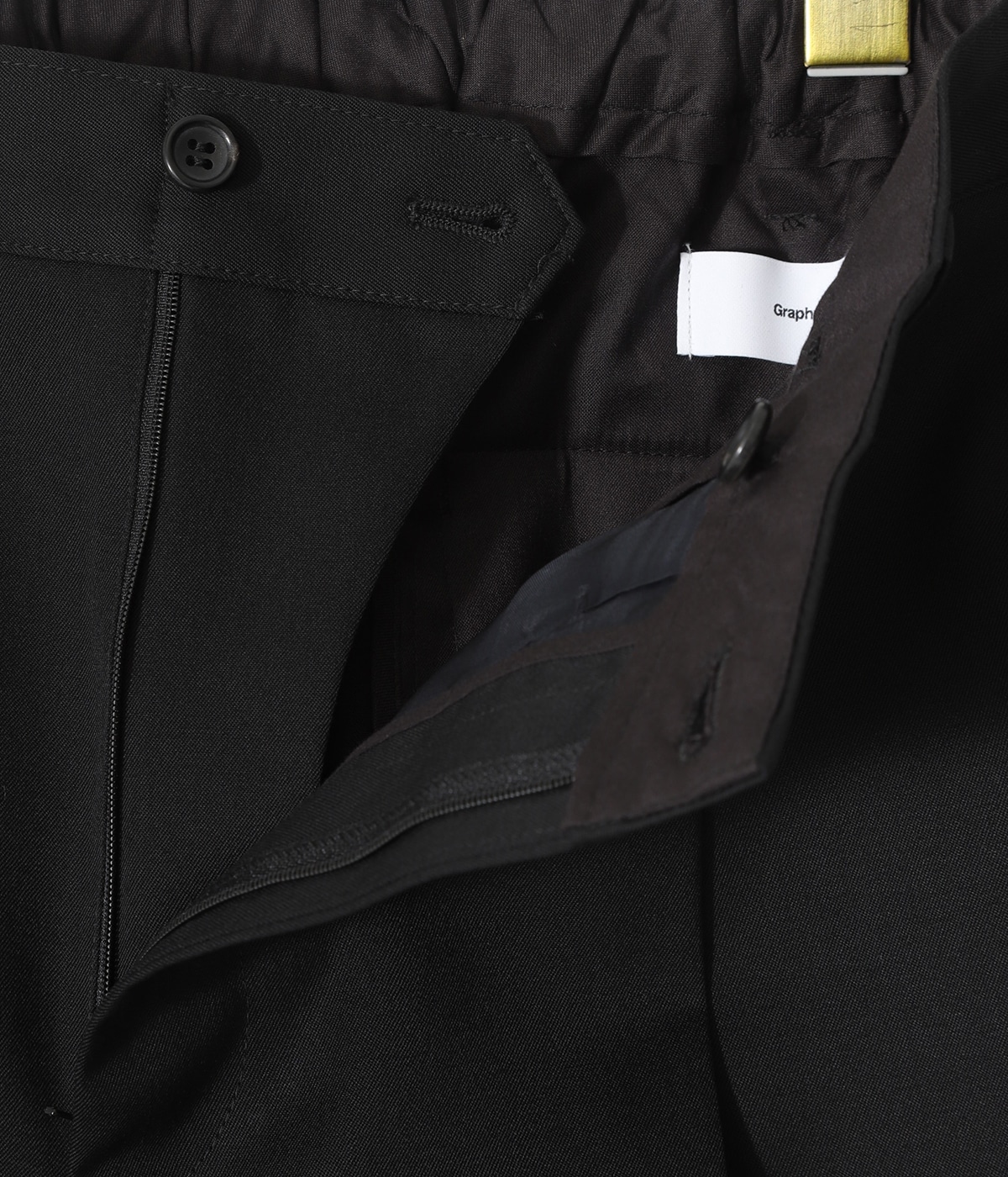 パンツ Graphpaper Silk Wool Tapered Slacks 1 Scale Off Wool Tapered Trousers | Graphpaper(グラフペーパー