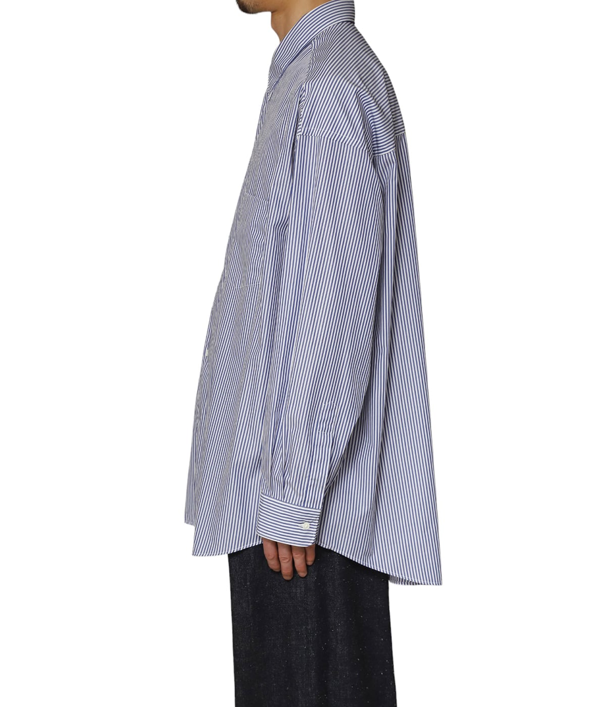 Broad L/S Oversized Regular Collar Shirt | Graphpaper(グラフ