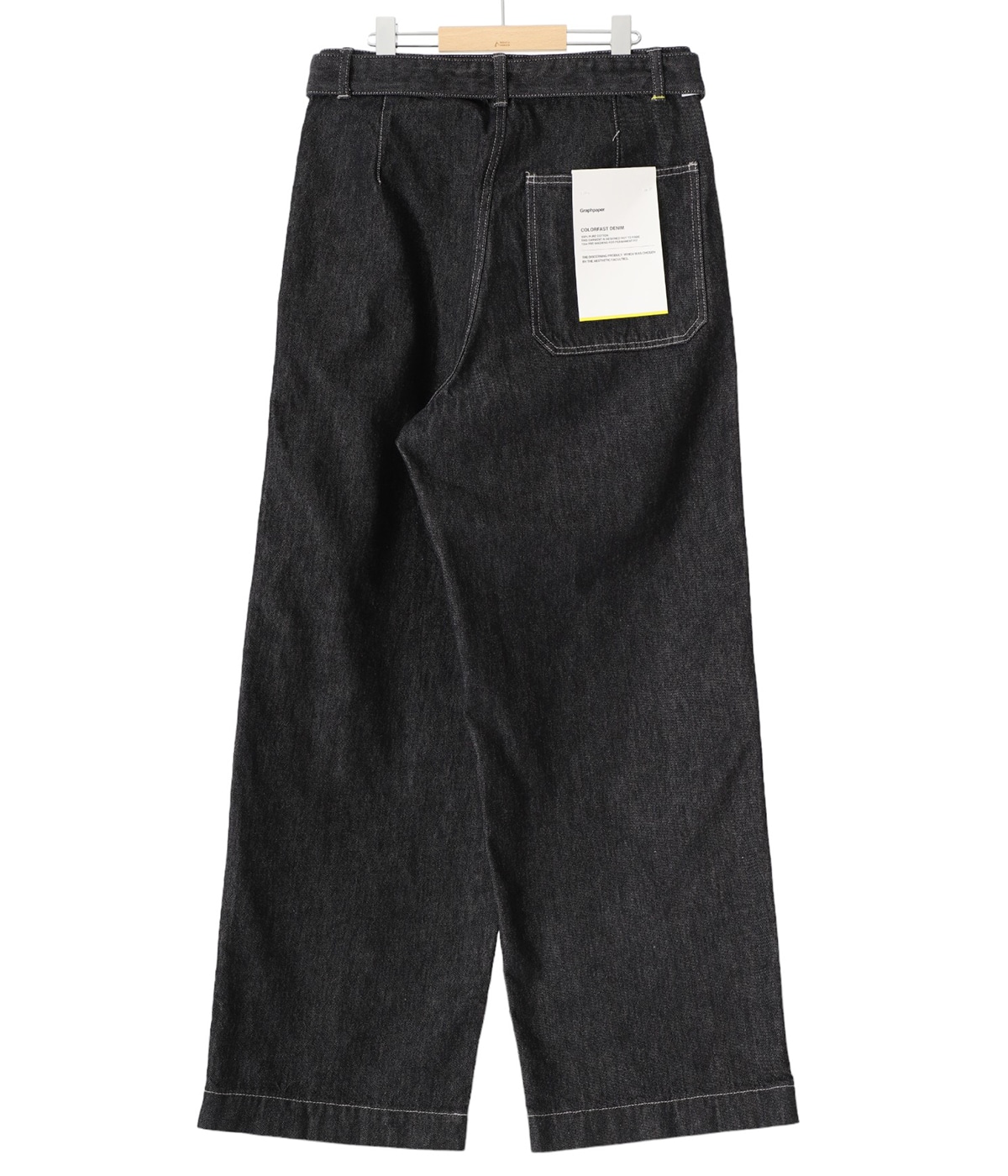 Colorfast Denim Belted Pants | Graphpaper(グラフペーパー