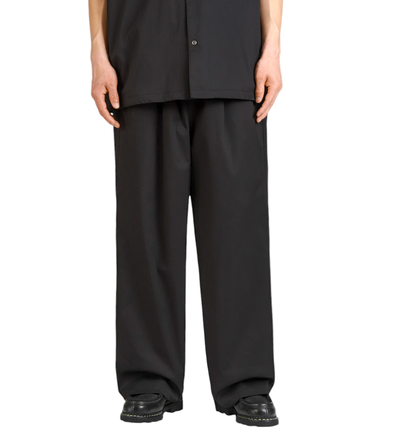 【限定‼️別注‼️】★Graphpaper★コラボ★シェフパンツ★ブラック★ Solotex Twill Wide Chef Pants | Graphpaper(グラフペーパー