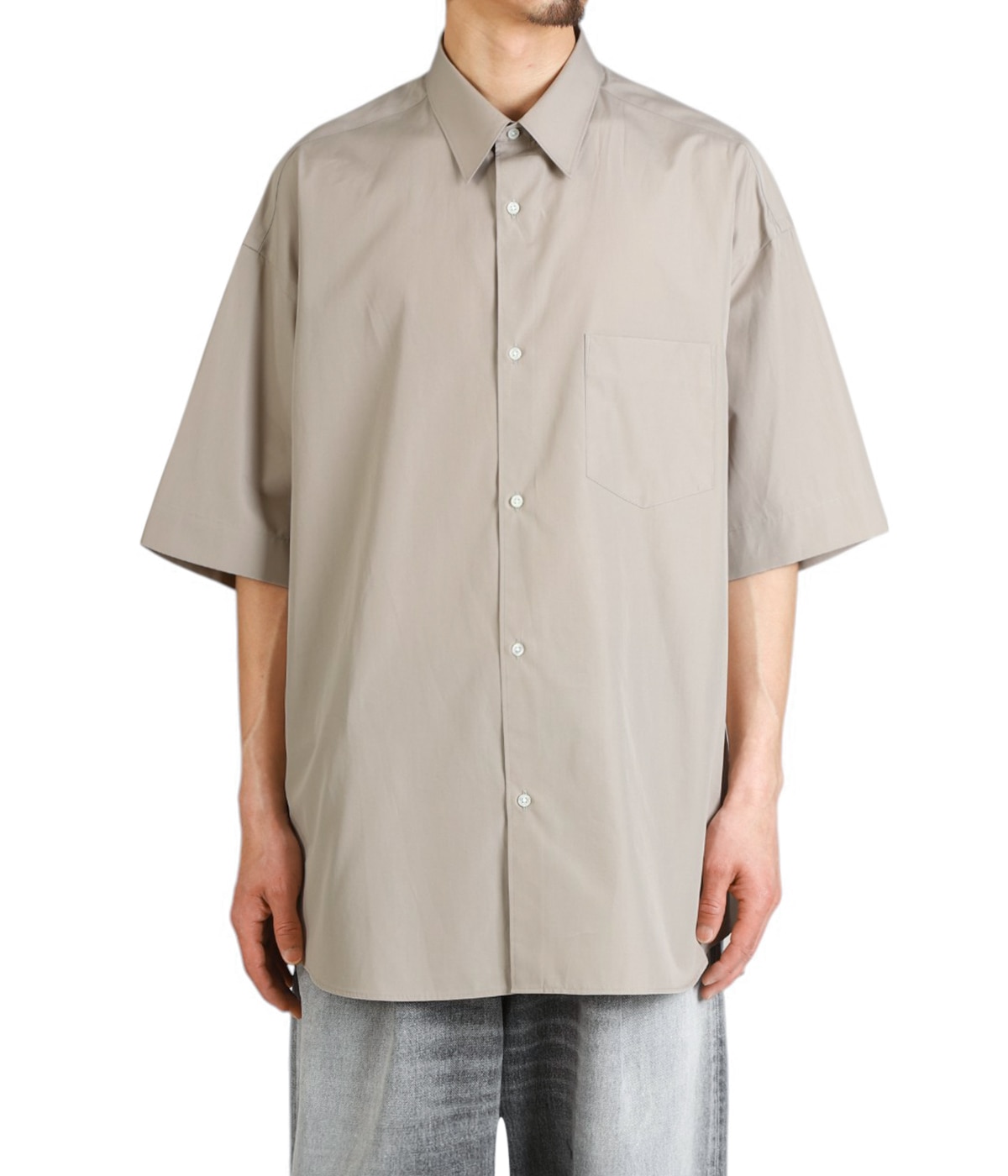トップス Graphpaper ALUMO Graphpaper] グラフペーパー ALUMO for GP L/S Oversized