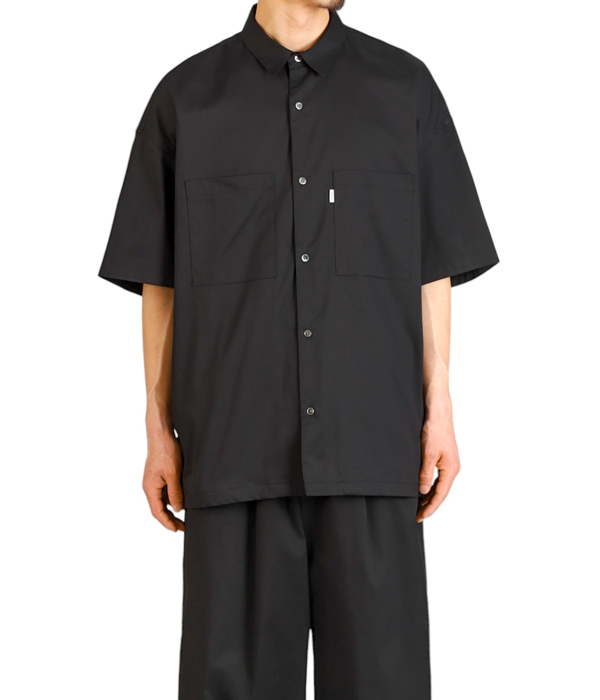 Sサイズ、CLASSIC FIT TWILL SHIRT  ONLINE EXCLUSIVE UNIONSLACKS 106 CHINO ユニオンスラック 106｜ブラック｜メンズ