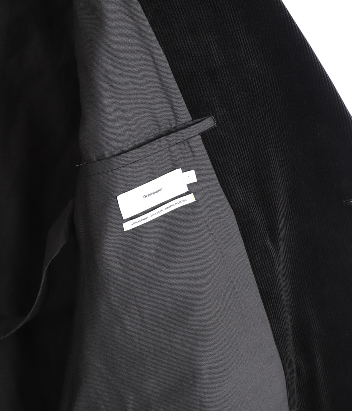 Suvin Corduroy Compact Shoulder Double Jacket | Graphpaper