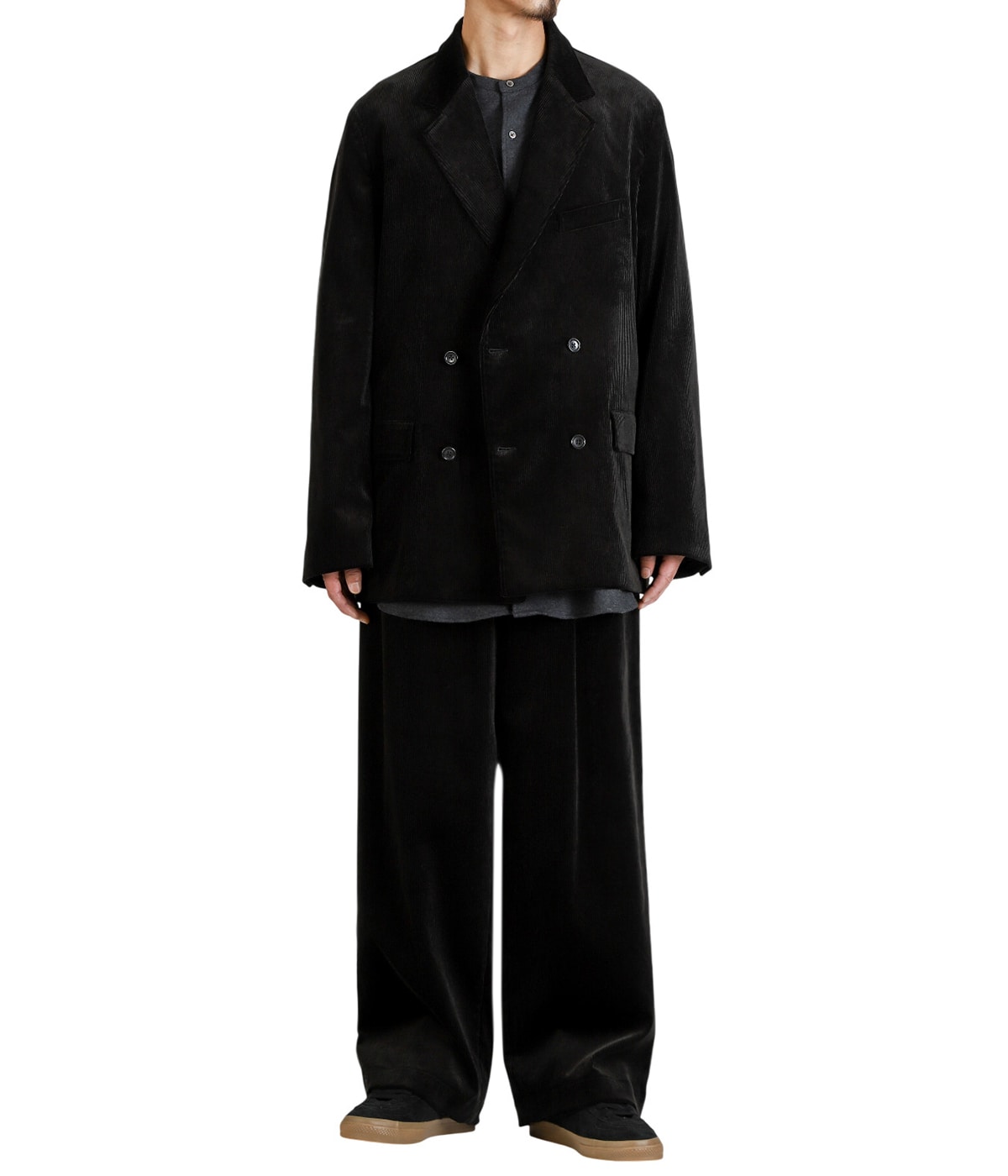 YUKAページ Suvin Corduroy Compact Shoulder Double Jacket | Graphpaper