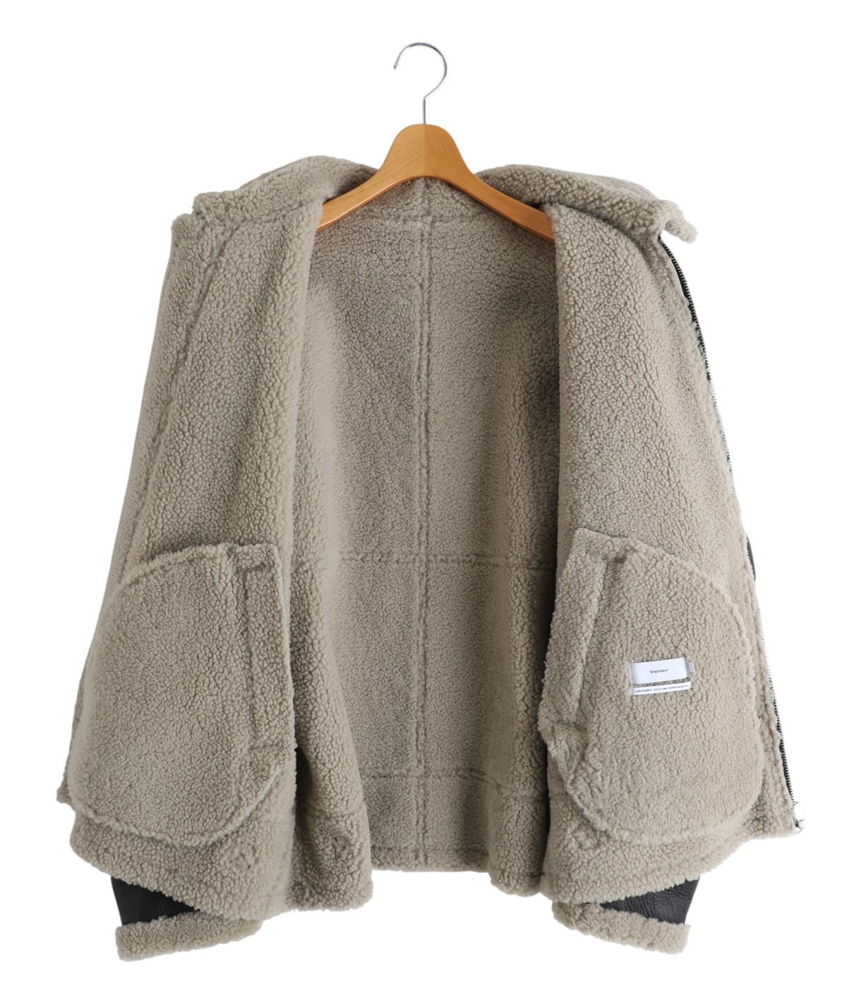 Sheep Mouton B-3 Flight Jacket | Graphpaper(グラフペーパー