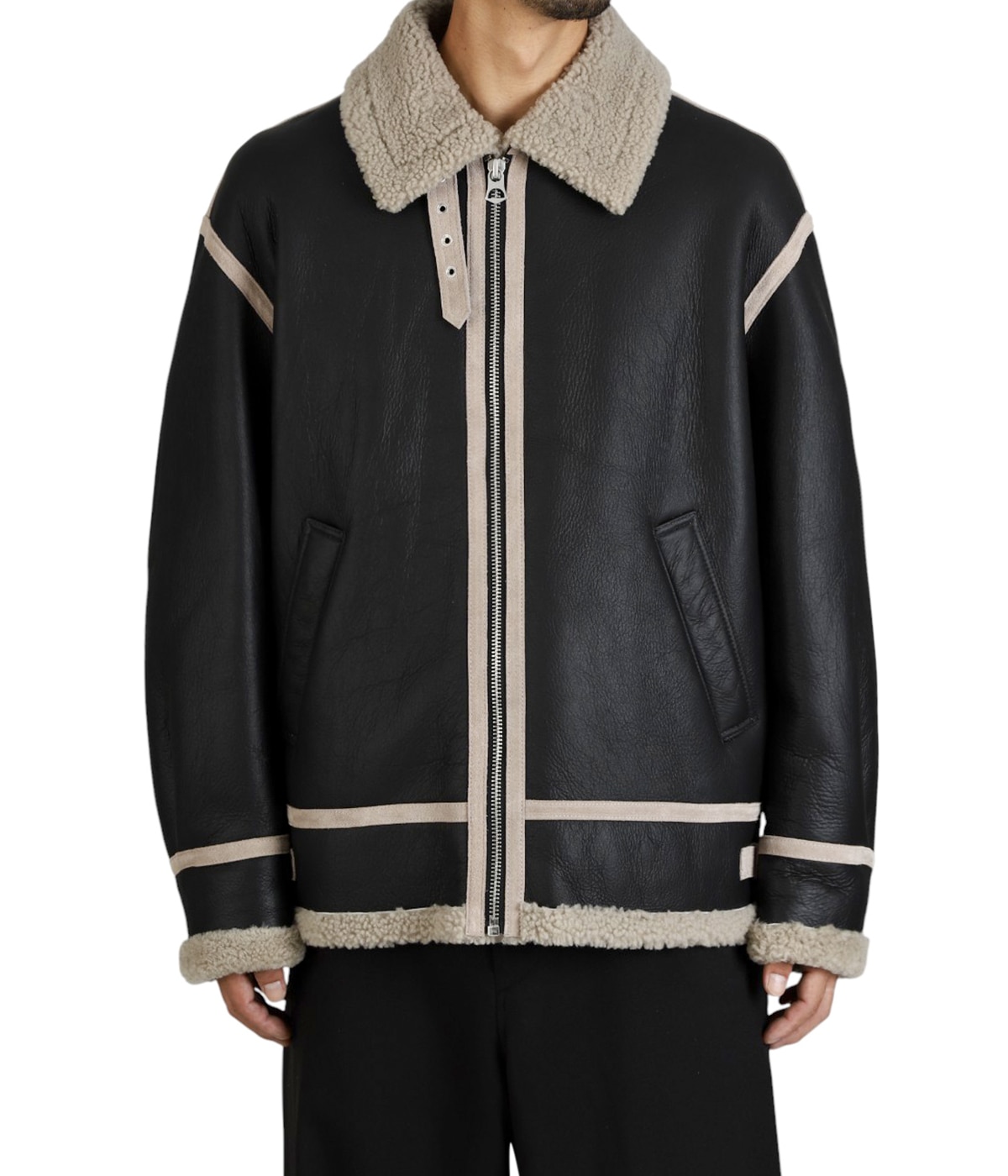 ジャケット・アウター TYPE B-3 mouton FRIGHT JACKET s-l400.jpg