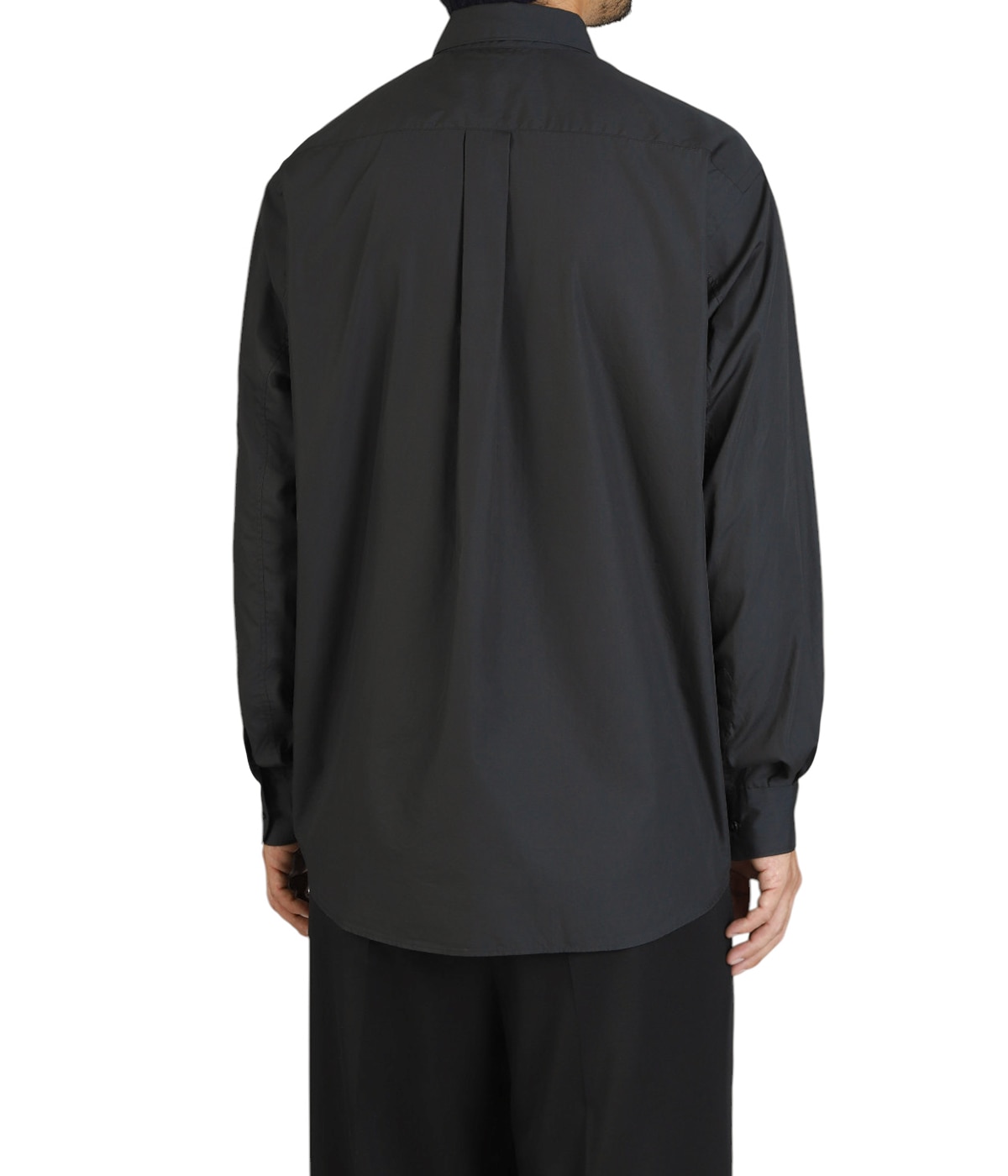Graphpaper Broad Regular Collar Shirt 黒 Broad Regular Collar Shirt – Graphpaper