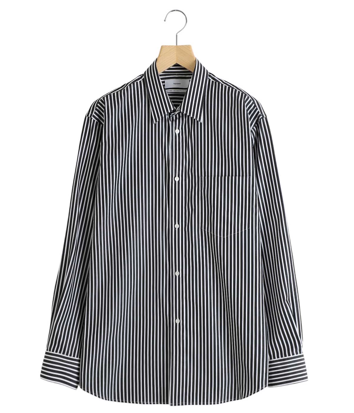 Graphpaper グラフペーパー　半袖シャツ High Count Regular Collar Round Cut Shirt | Graphpaper