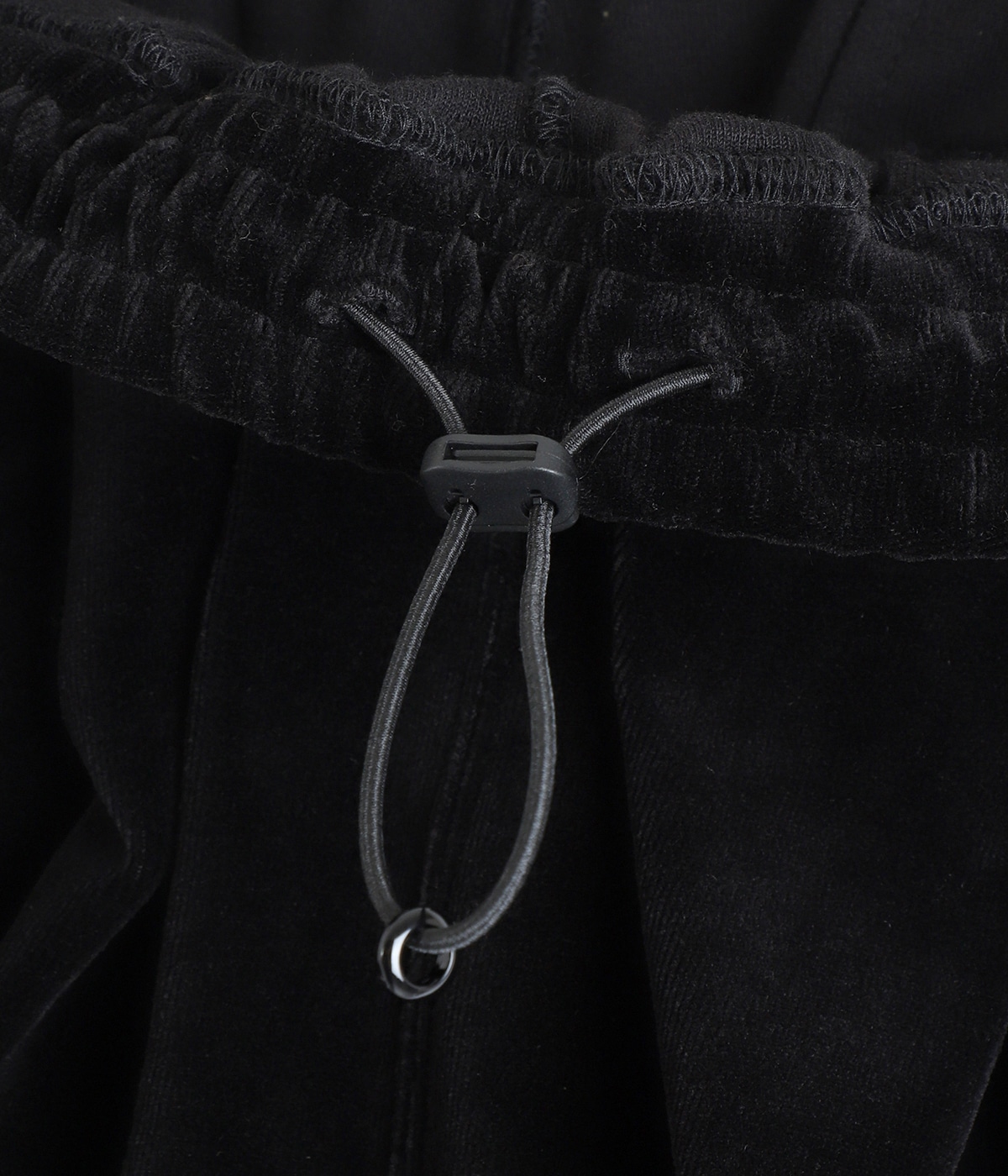 Compact Velour Easy Pants -BLACK- | Graphpaper(グラフペーパー