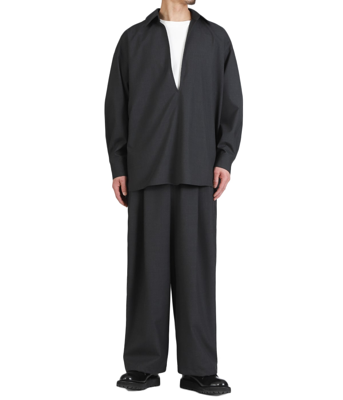 Graphpaper / Wool Serge Track Pants 【公式通販】
