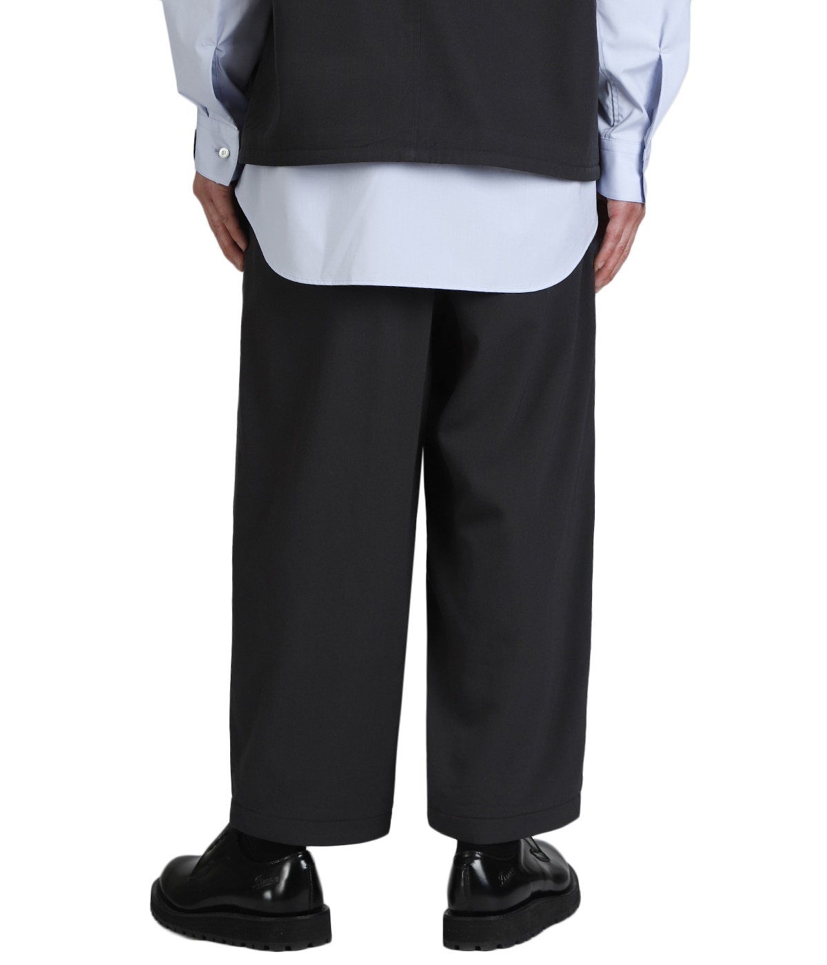 Fulled Wool Twill Wide Easy Pants | Graphpaper(グラフペーパー