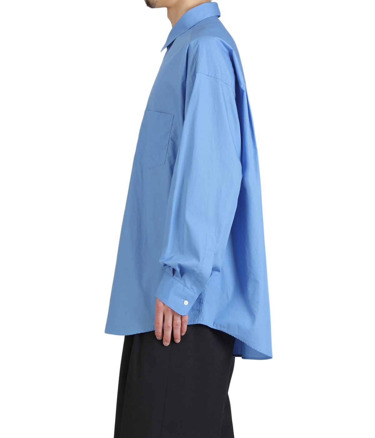 Broad L/S Oversized Regular Collar Shirt | Graphpaper(グラフ