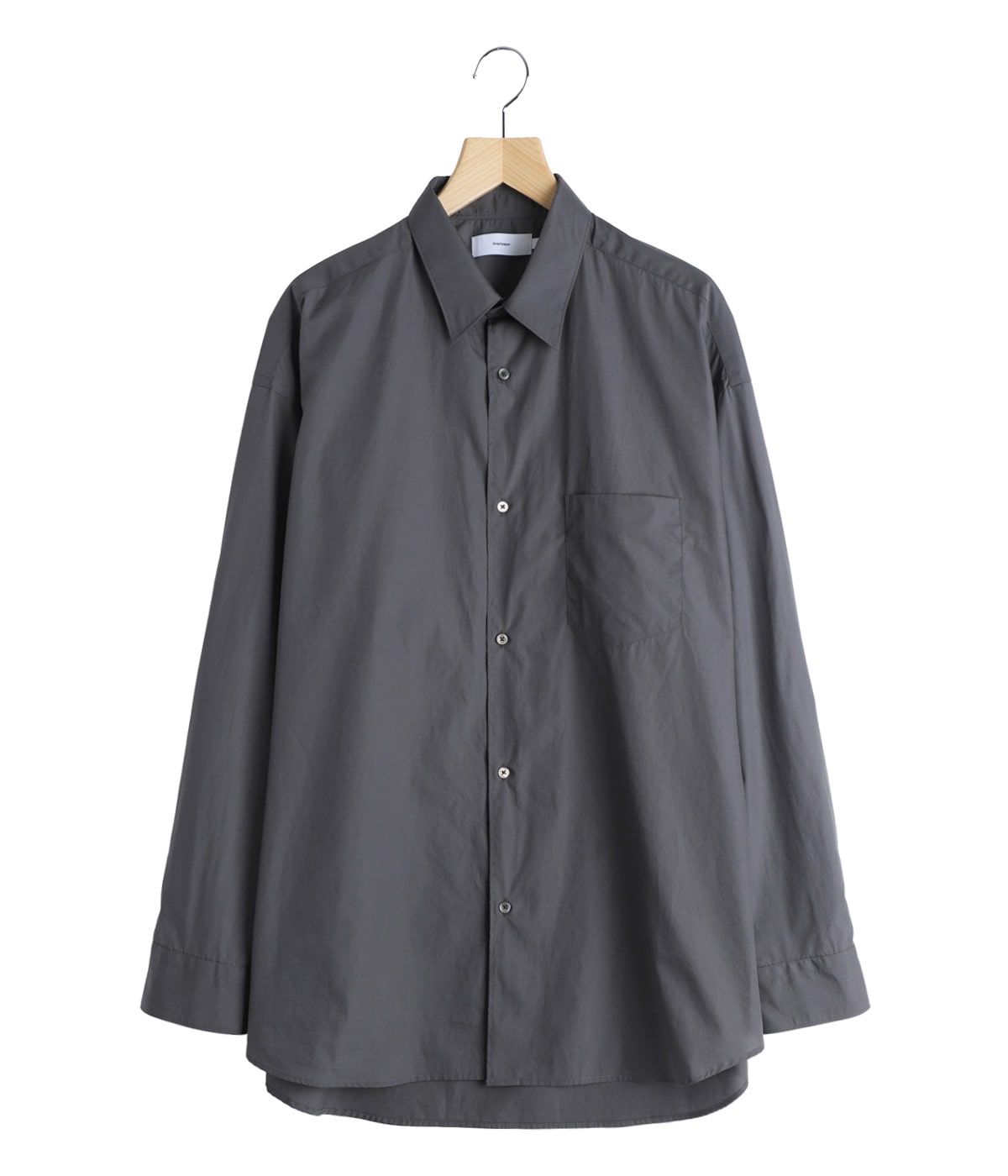 Broad L/S Oversized Regular Collar Shirt | Graphpaper(グラフ