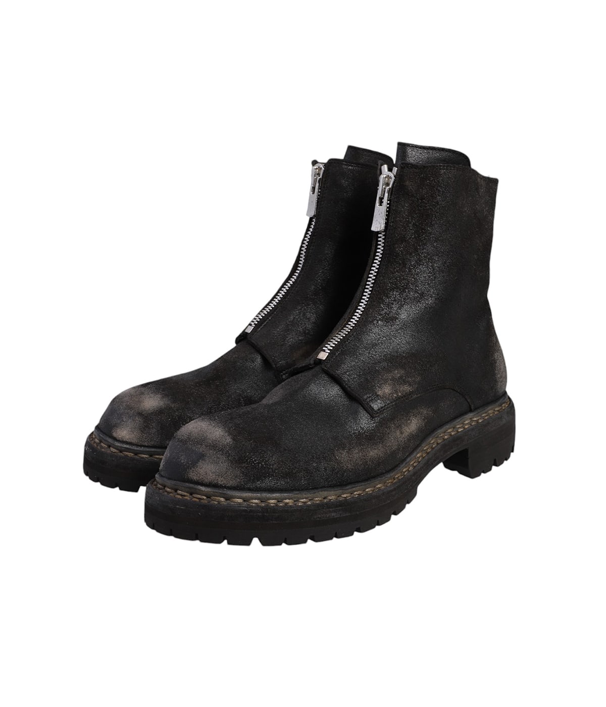 guidi ブーツ センタージップ 43 5305FZV Yahoo!オークション - GUIDI センターZIP ブーツ size 43