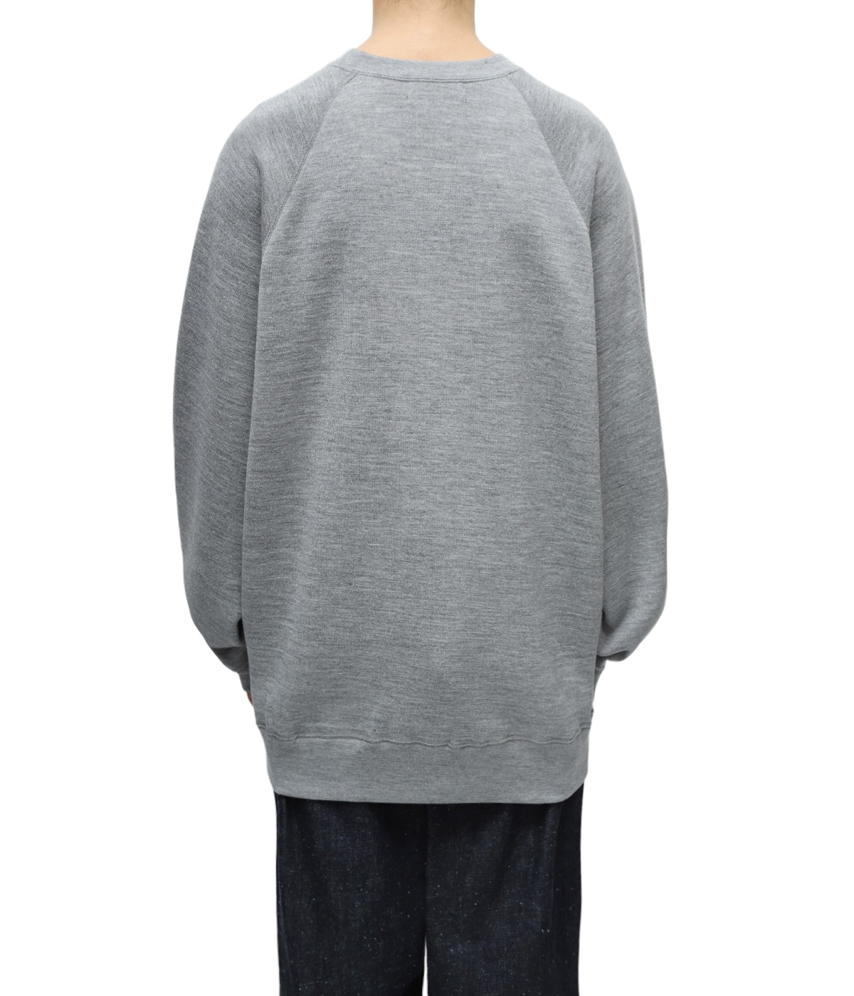 Graphpaper グレー スウェット 2 Ultra Compact Terry Crew Neck Sweater | Graphpaper(グラフ