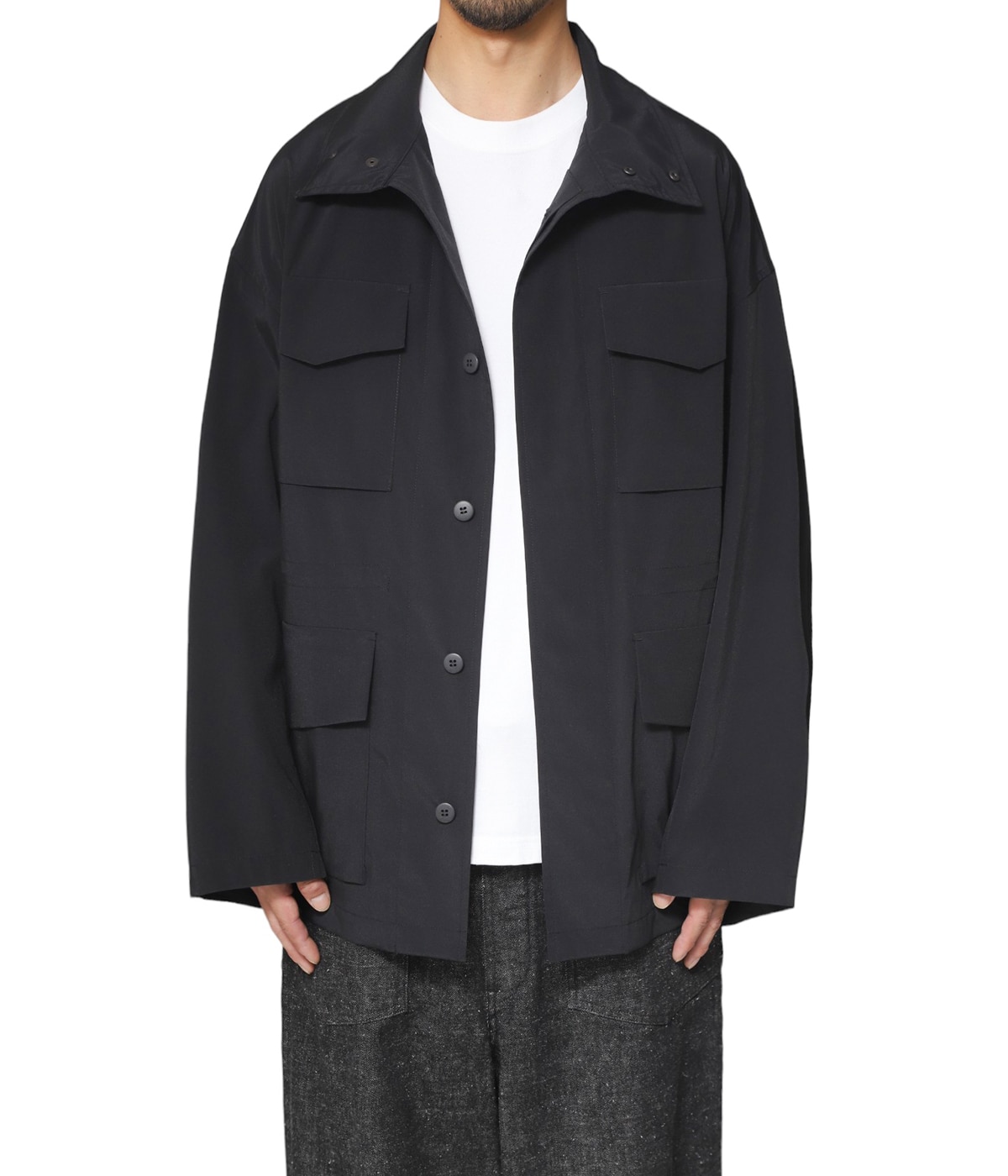 Dull Poplin Military Jacket | Graphpaper(グラフペーパー