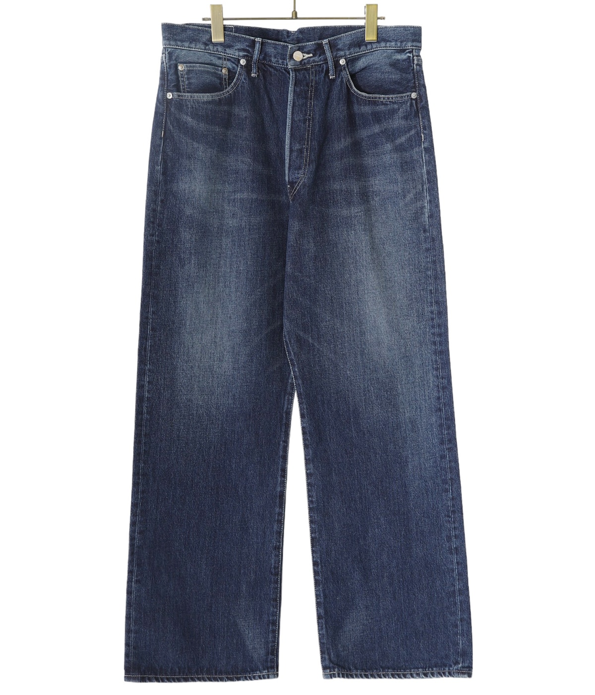 パンツ Graphpaper Salvage Denim Wide Straight Graphpaper (グラフペーパー) Selvage Denim Five Pocket Wide