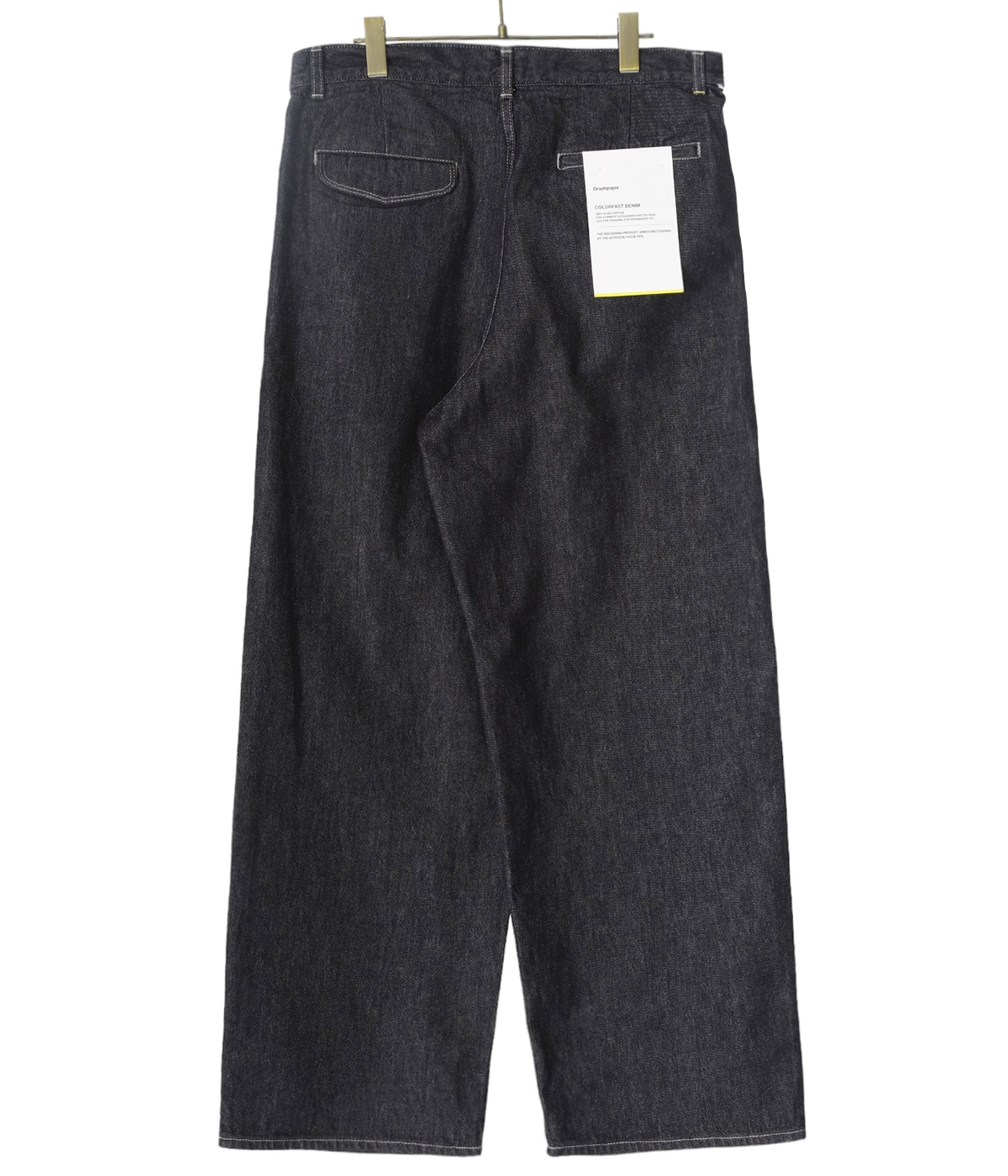 Colorfast Denim Two Tuck Pants | Graphpaper(グラフペーパー