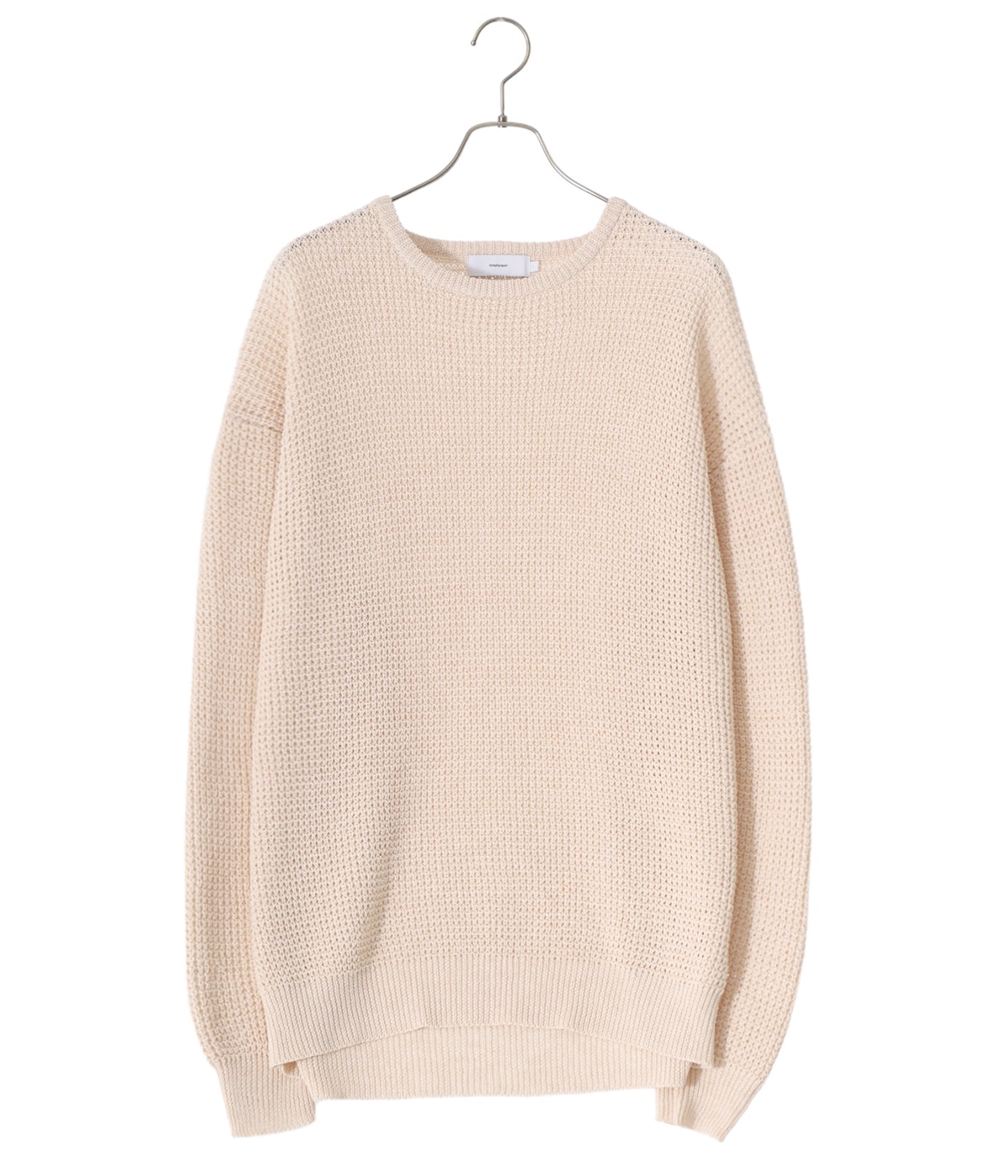 Diagram◆ニット・セーター(厚手)/2/ウール/GRY/無地 ひし形プリントニットセーター - グレー | ZARA Japan / 日本