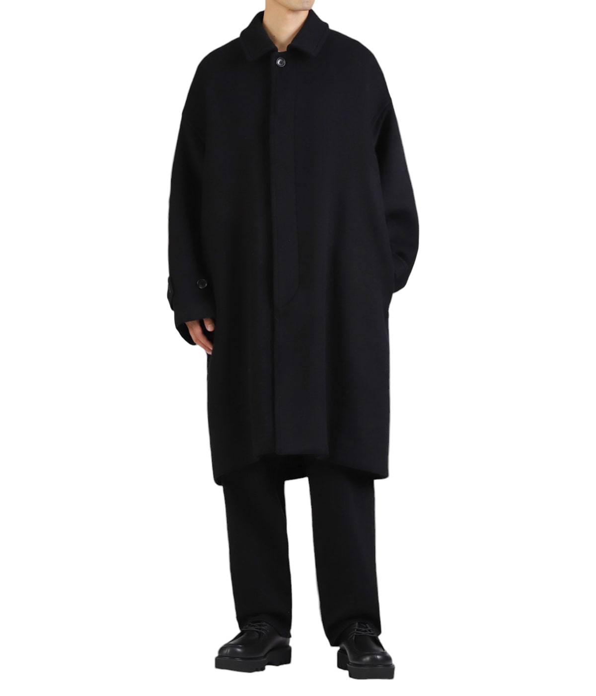 Light Melton Oversized Coat | Graphpaper(グラフペーパー