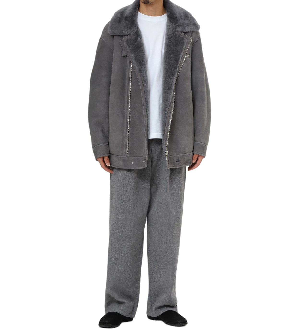 moutonページ Sheep Mouton Aviator Jacket | Graphpaper(グラフペーパー