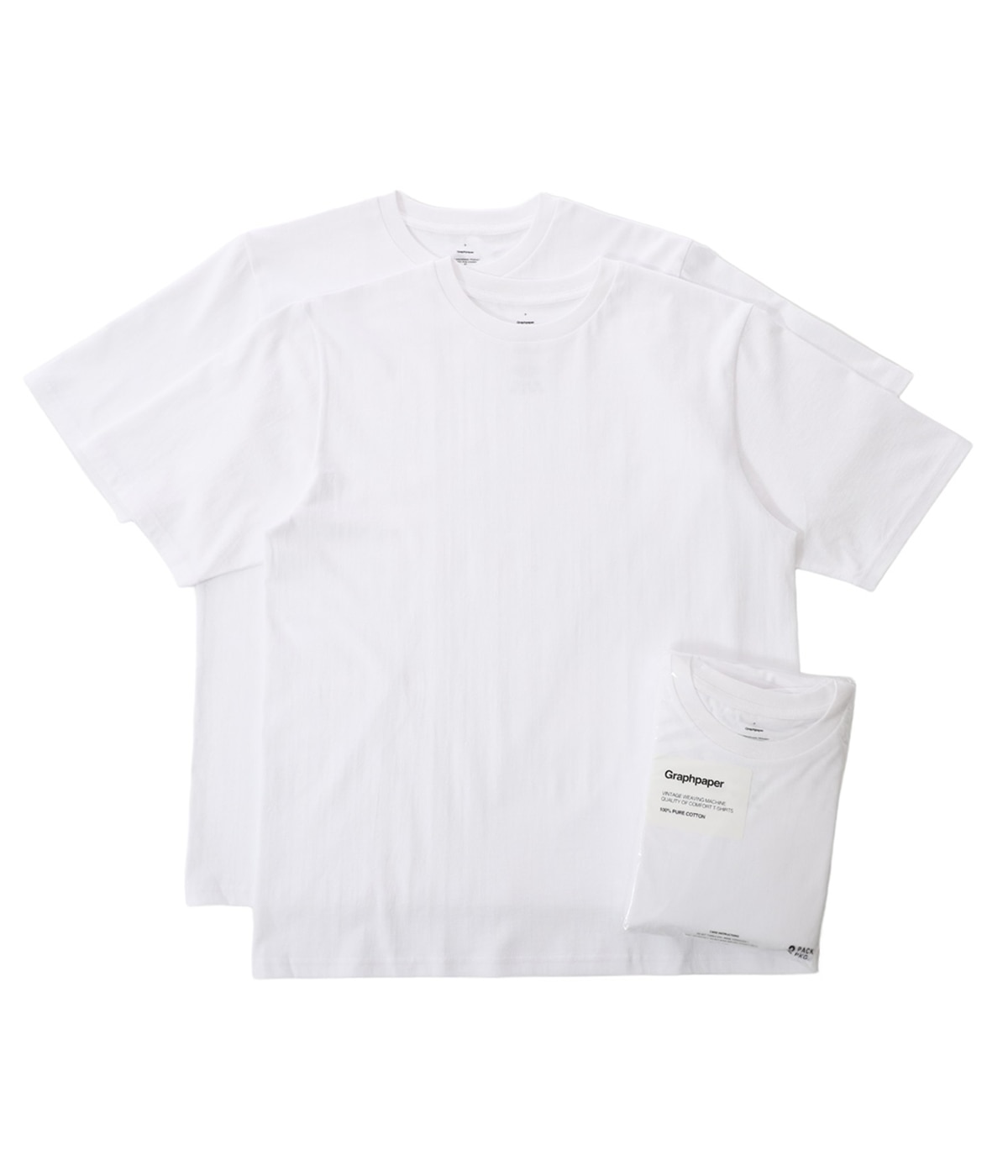2-Pack Crew Neck Tee - GU243-70101B -