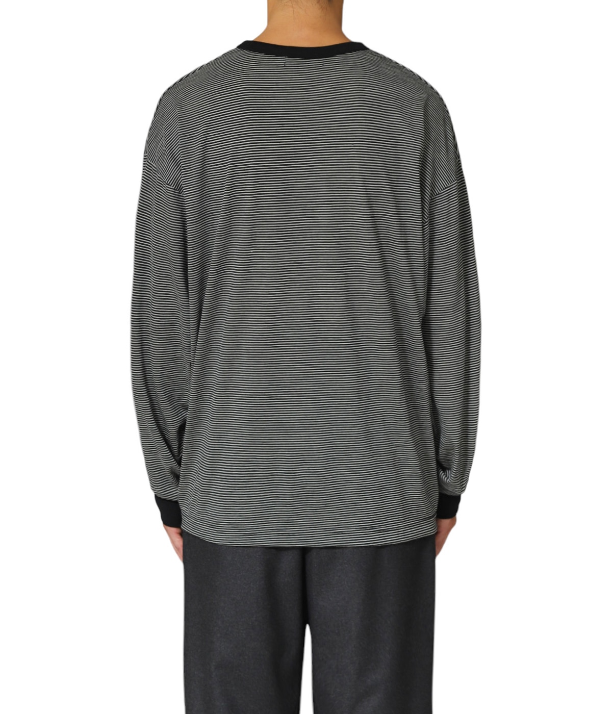 トップス Graphpaper Wool Border L/S Tee Graphpaper Wool Border L/S Tee – Chum!