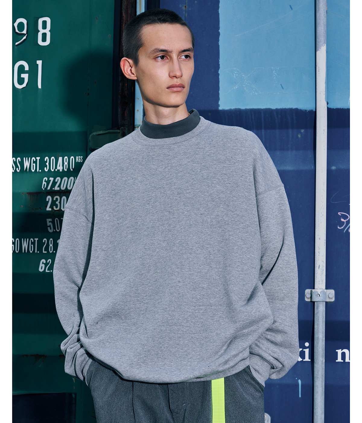 Graphpaper 別注Azuma Terry Crew Neck Sweat Graphpaper AZUMA Terry Crew Neck Sweat / Hoodie / Sweat