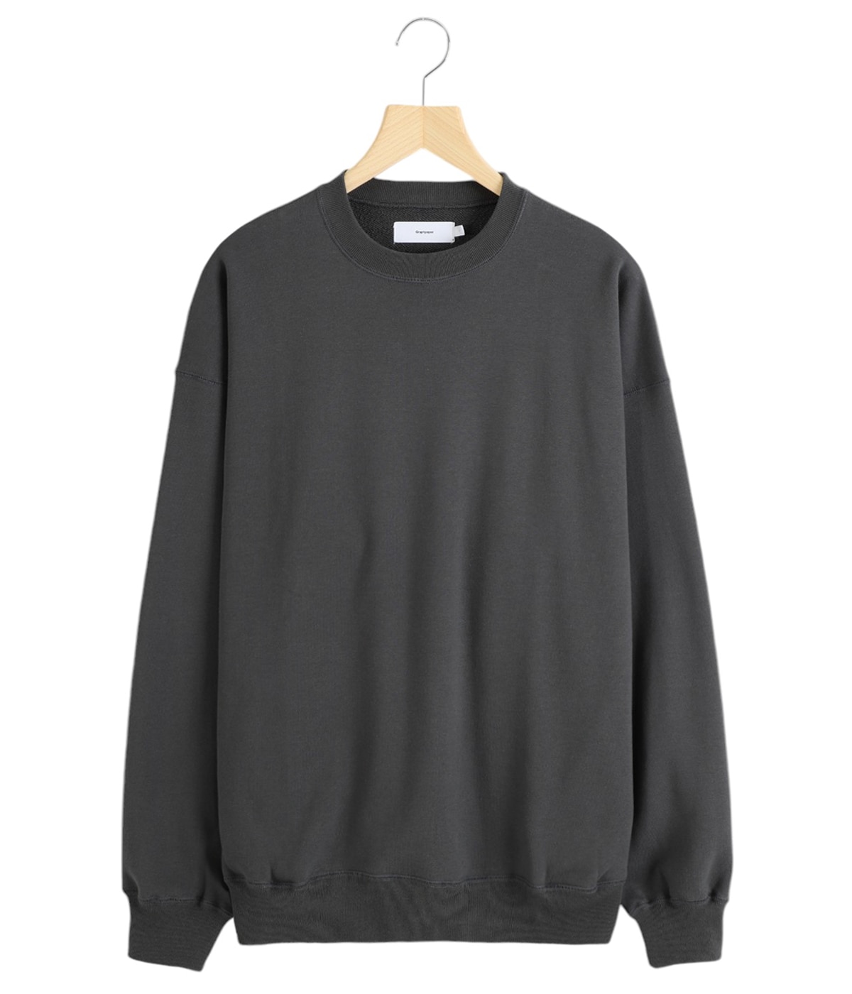 トップス Graphpaper AZUMA Terry Crew Neck Sweat Graphpaper) AZUMA Terry Crew Neck Sweat (GU251-70195B