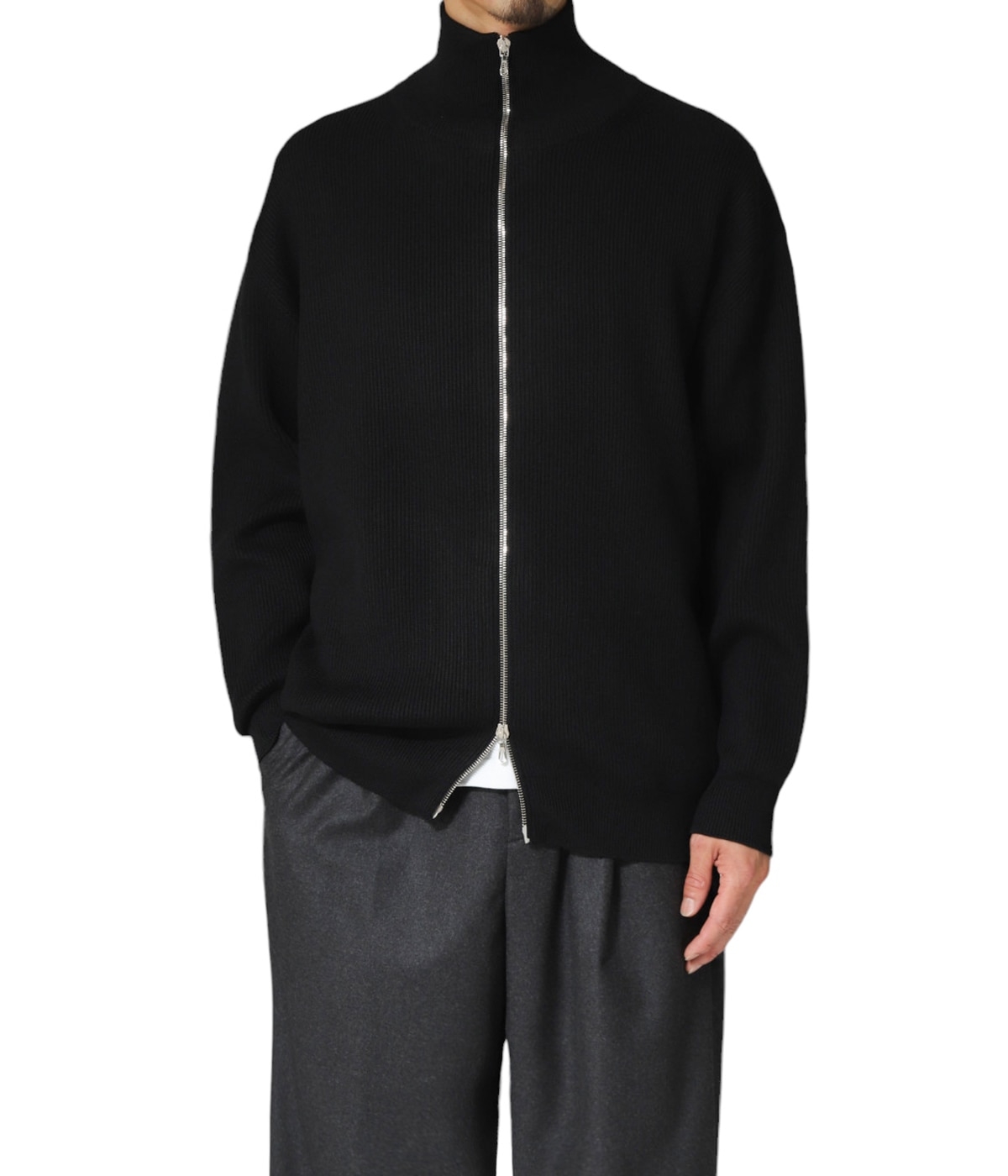 Graphpaper ドライバーズニット Graphpaper / High Density Drivers Knit | LIVING