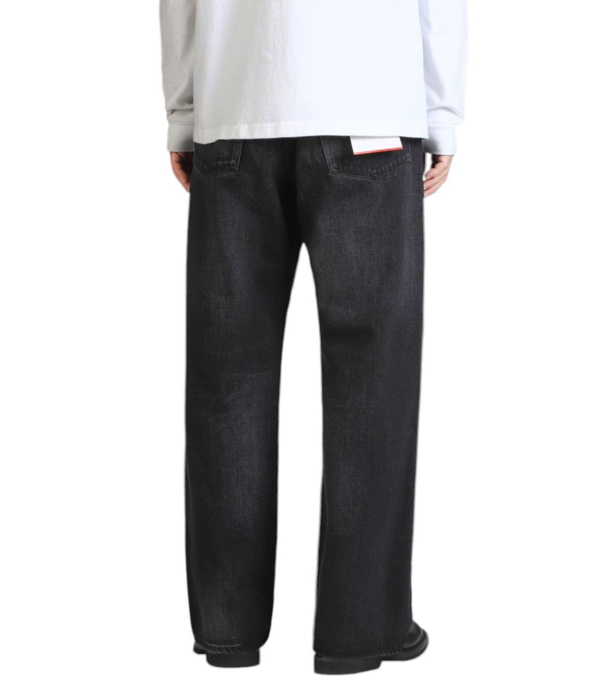 グラフペーパー　ブラックデニムショーツ　サイズF Graphpaper (グラフペーパー) Solotex Twill Slim Waisted Chef