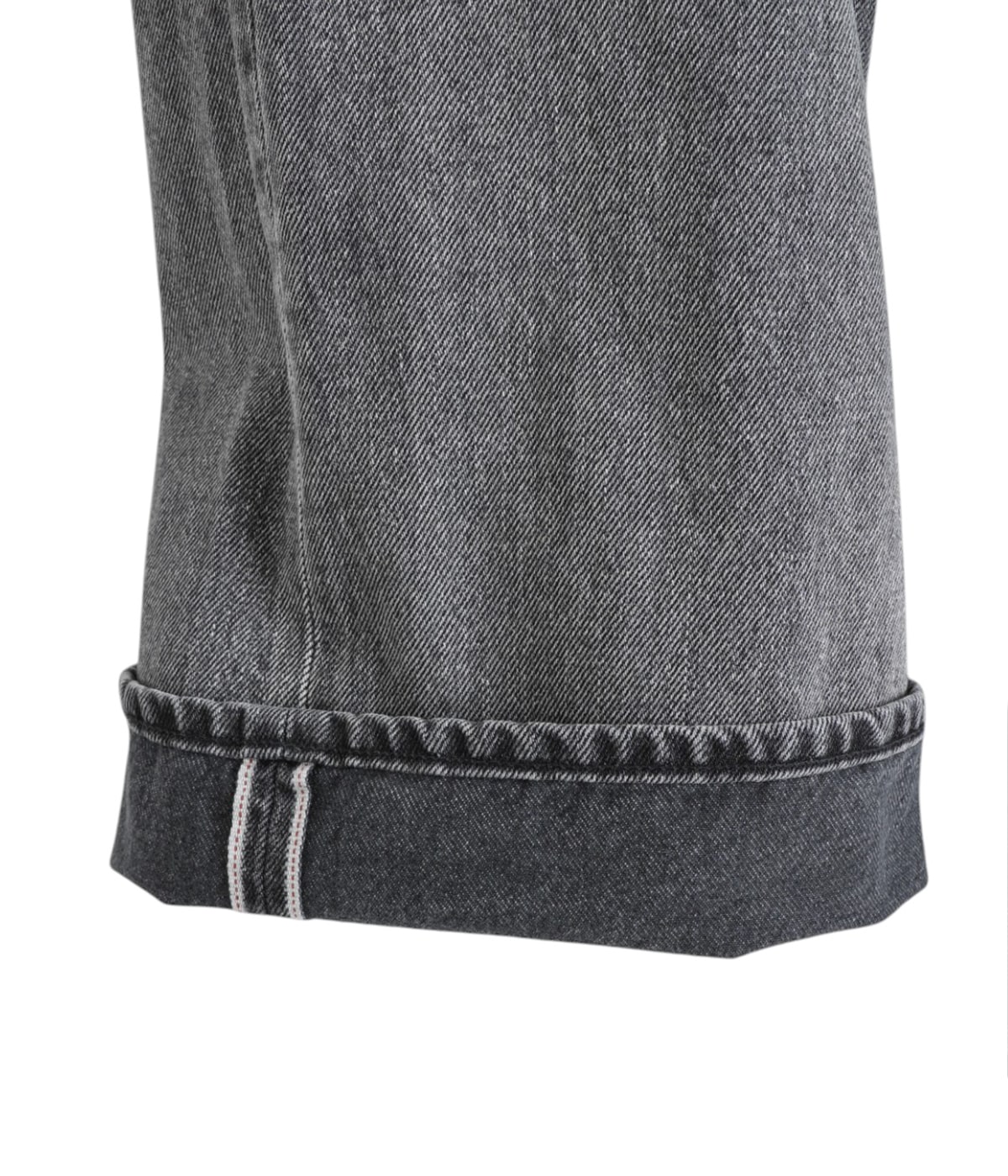 Selvage Denim Five Pocket Wide Straight Pants | Graphpaper