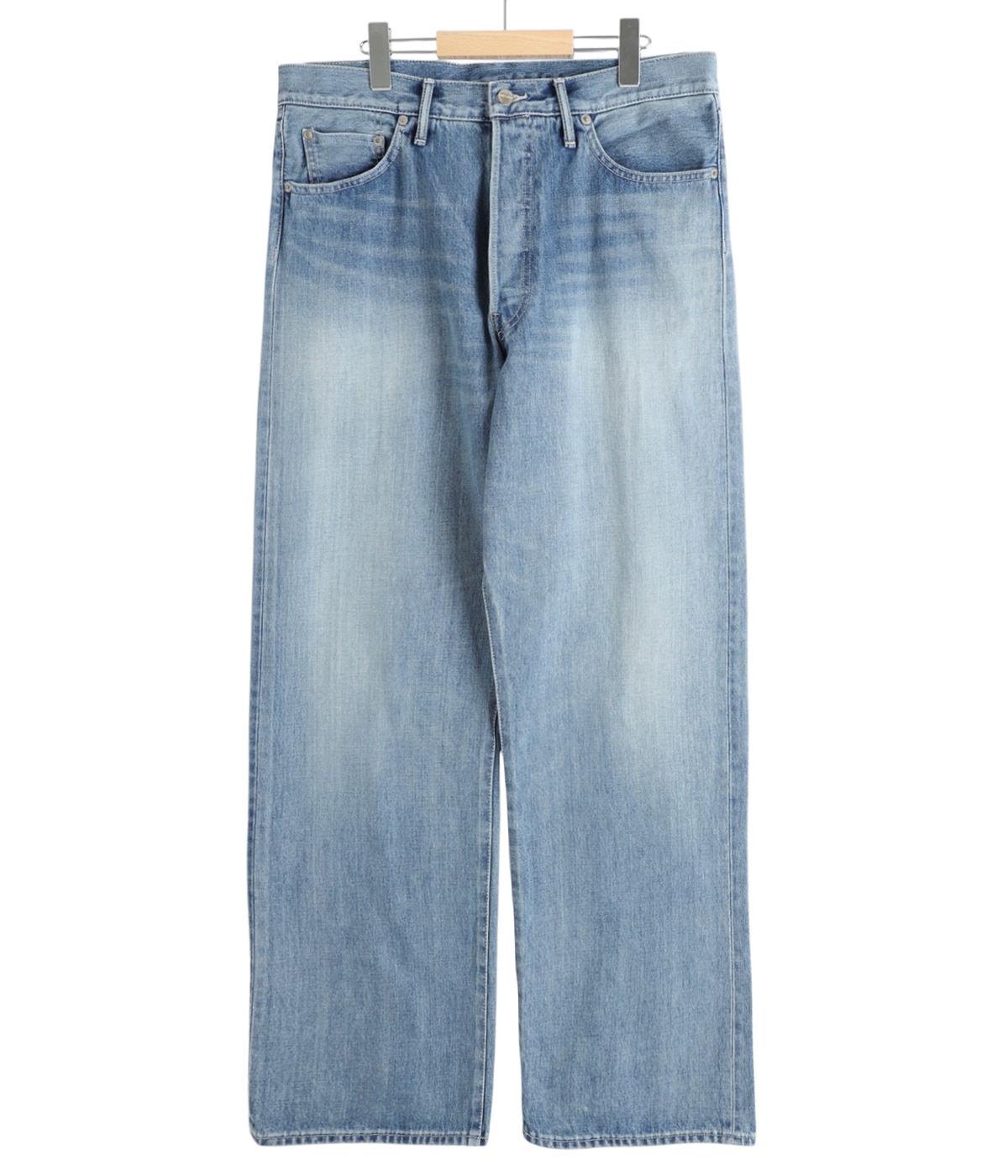 パンツ Graphpaper Salvage Denim Wide Straight Graphpaper (グラフペーパー) Selvage Denim Five Pocket Wide