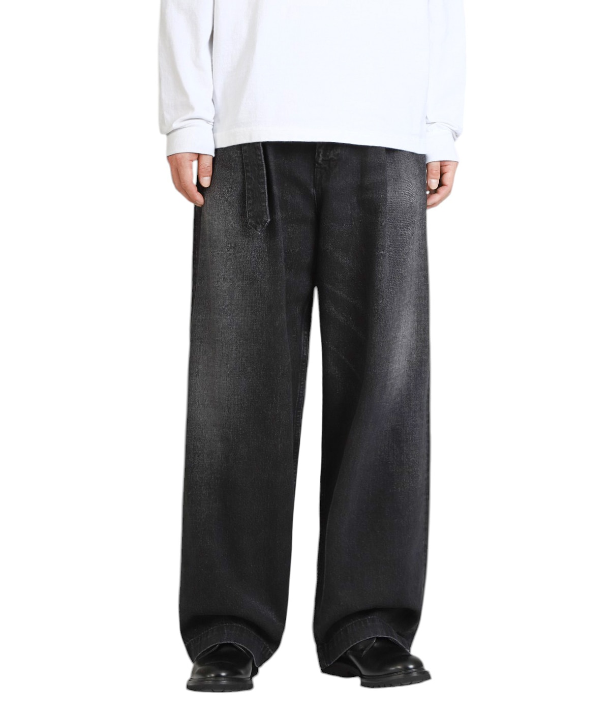 Selvage Denim Belted Pants | Graphpaper(グラフペーパー