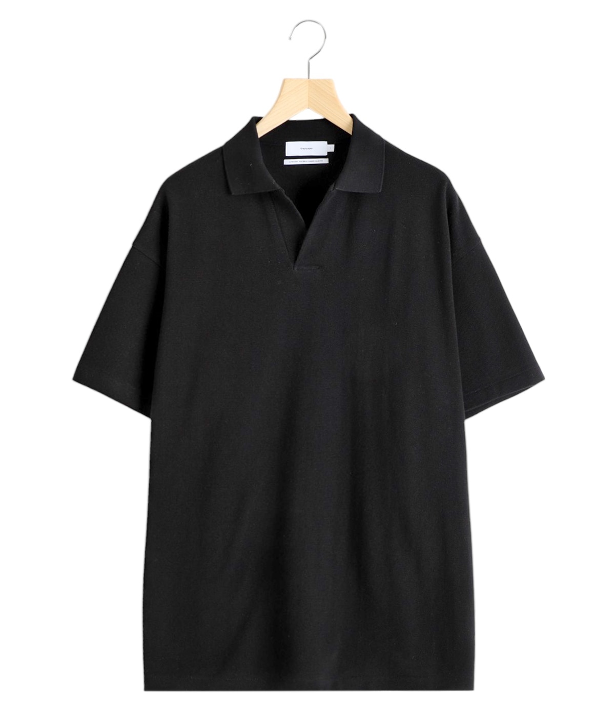 Cotton Pique Jersey S/S Skipper Polo | Graphpaper(グラフ