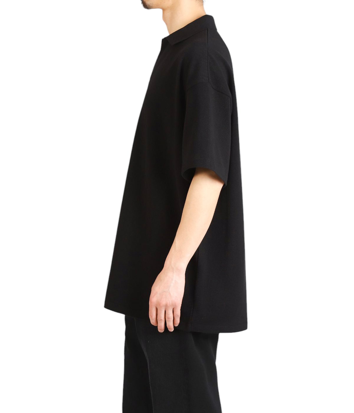 Cotton Pique Jersey S/S Skipper Polo | Graphpaper(グラフ
