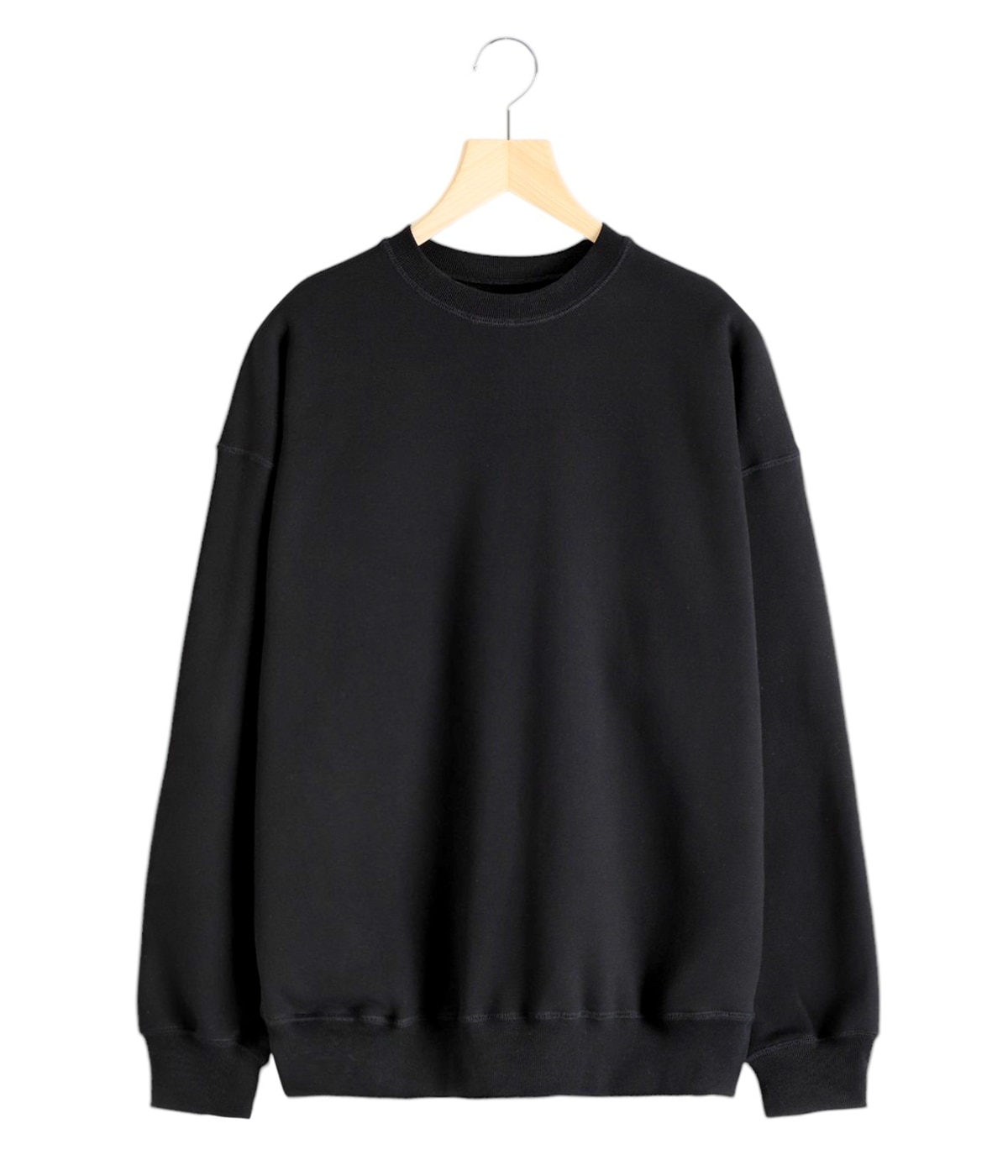 Graphpaper AZUMA Terry Sweat Crew ブラック AZUMA Terry Crew Neck Sweat | Graphpaper(グラフペーパー