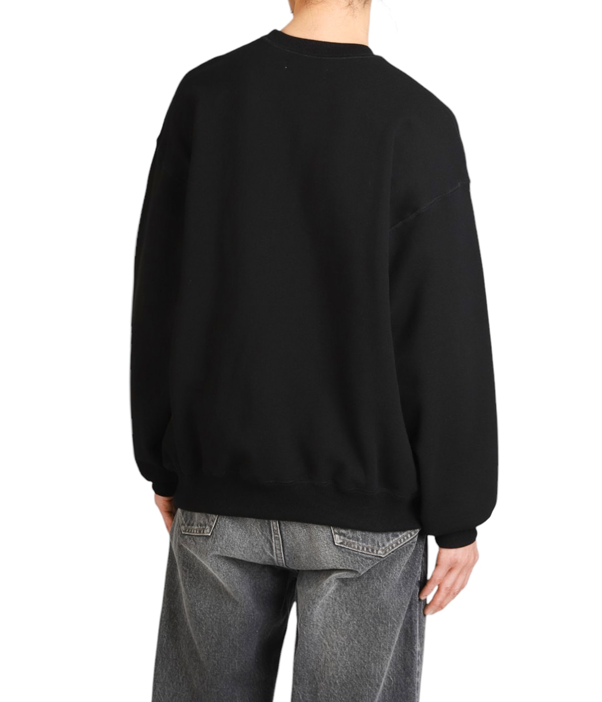 トップス Graphpaper AZUMA Terry Crew Neck Sweat Graphpaper / AZUMA TERRY CREW NECK SWEAT (GRAY) - TROUPE