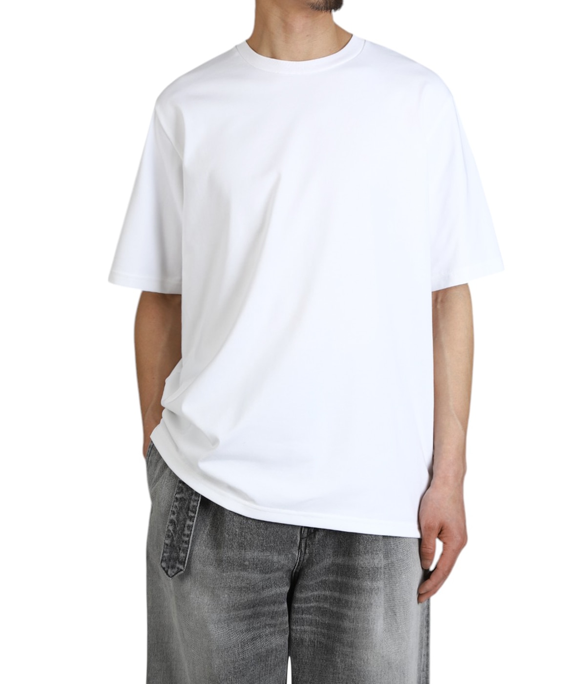 トップス graphpaper dry 2-pack crew neck tee Graphpaper Dry 2-Pack Crew Neck Tee White – Neighbour