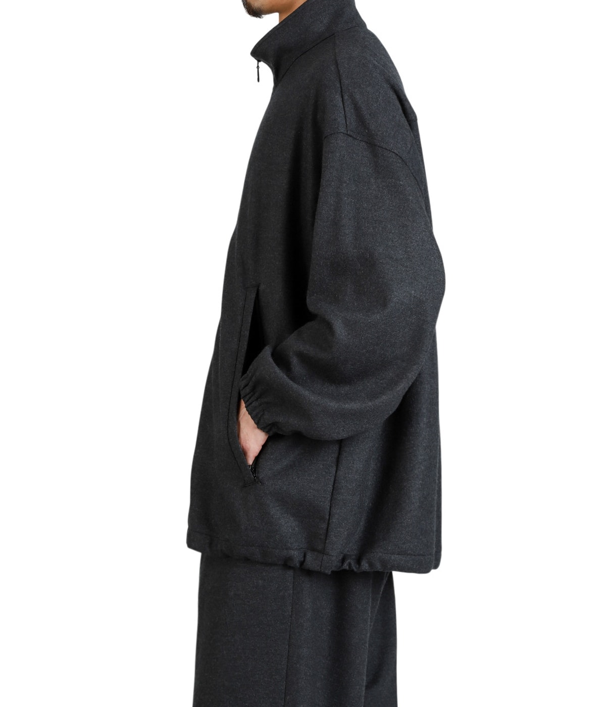 Wool Smooth Flannel Track Blouson | Graphpaper(グラフペーパー