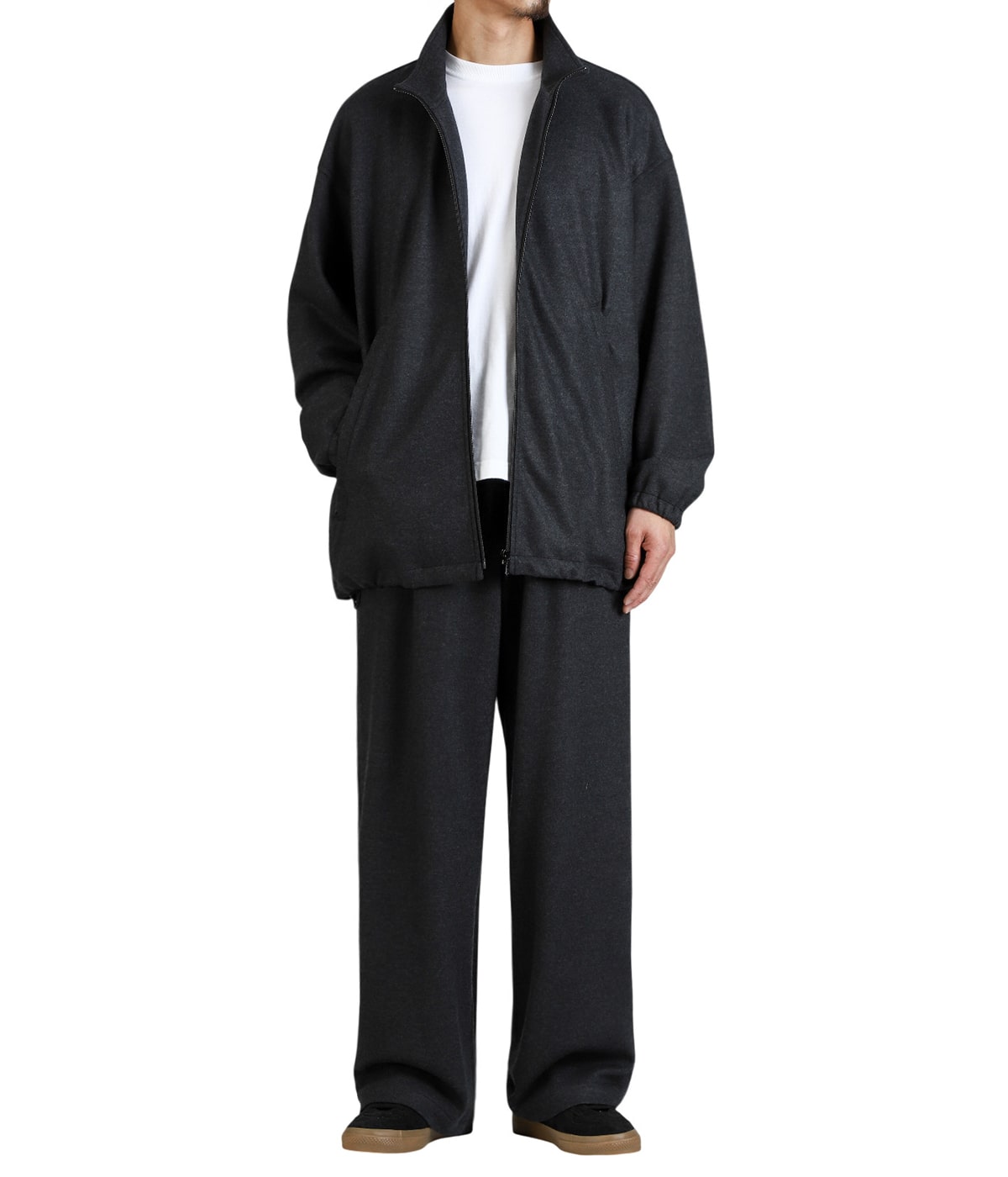 Wool Smooth Flannel Track Blouson | Graphpaper(グラフペーパー