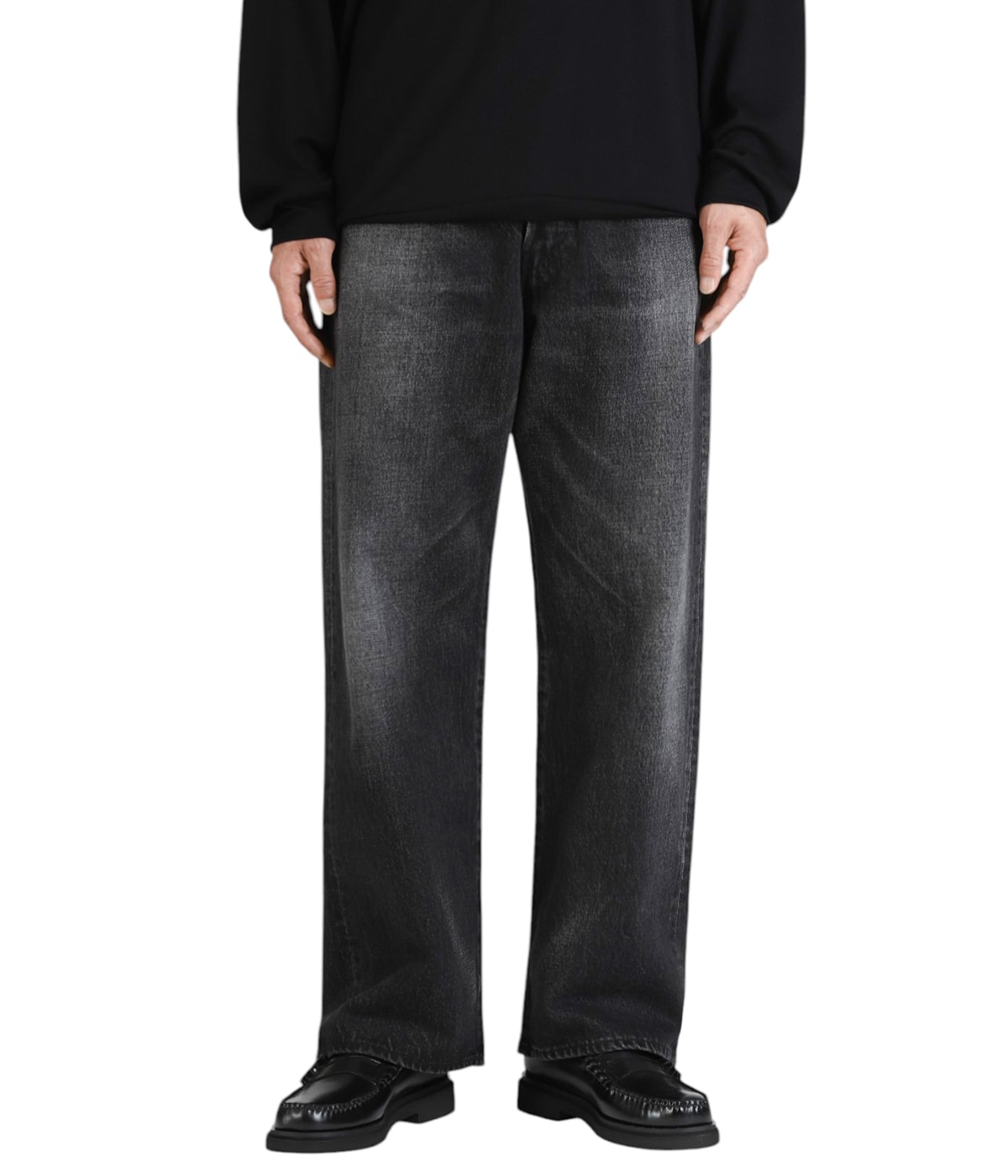 パンツ Graphpaper Selvage Five Pocket Tapered 2 Graphpaper (グラフペーパー) Selvage Denim Five Pocket