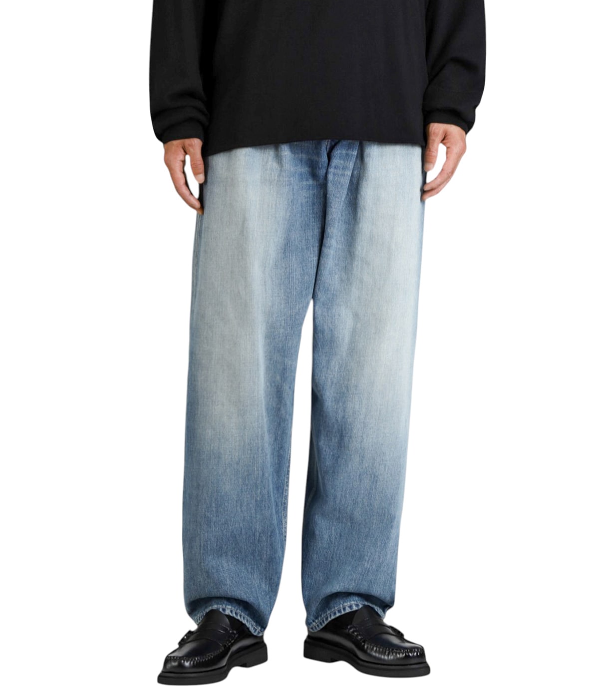 Selvage Denim Two Tuck Tapered Pants | Graphpaper(グラフ